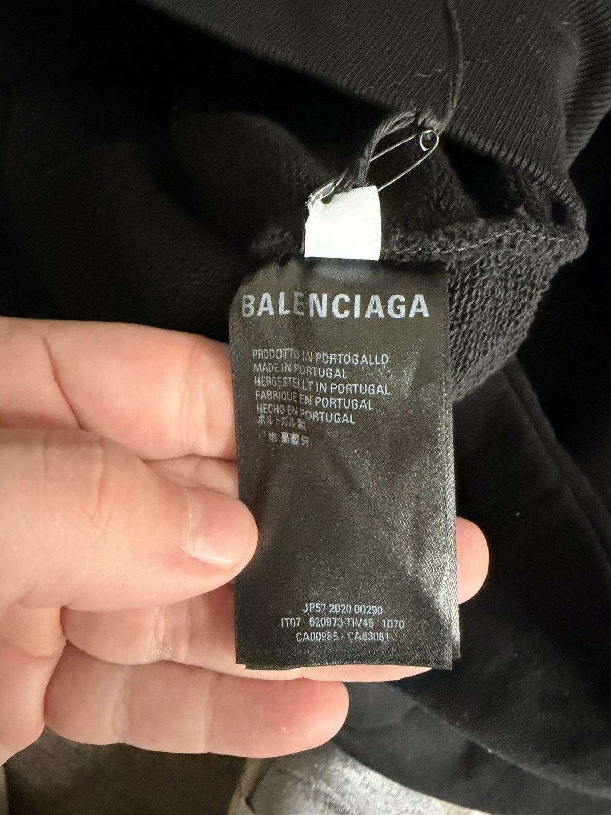 Balenciaga Balenciaga Paris Hoodie Size US M / EU 48-50 / 2 - 7 Thumbnail