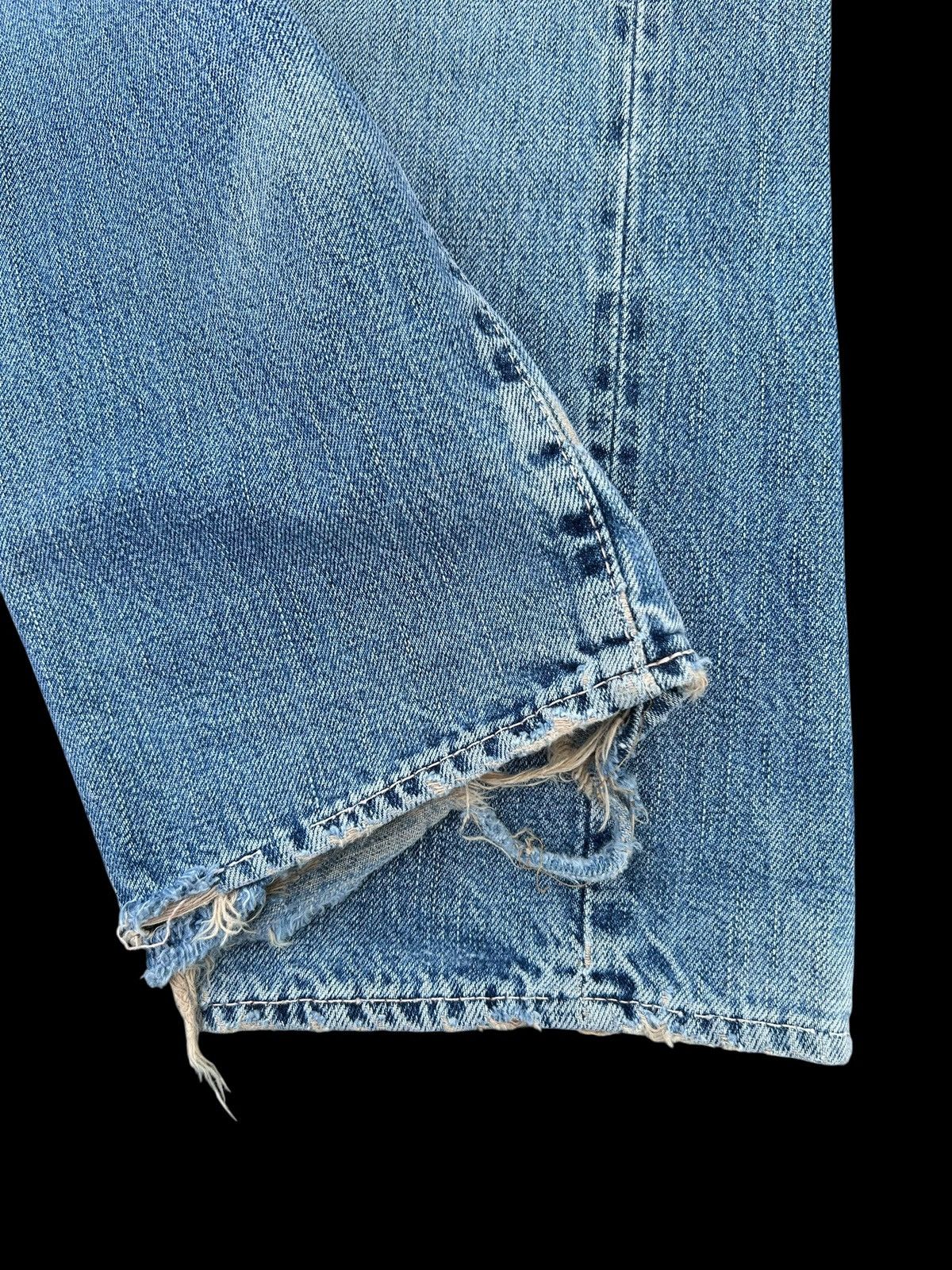 Kapital Thrashed Vintage OMNIGOD Selvedge Denim Jeans Size US 31 - 17 Thumbnail