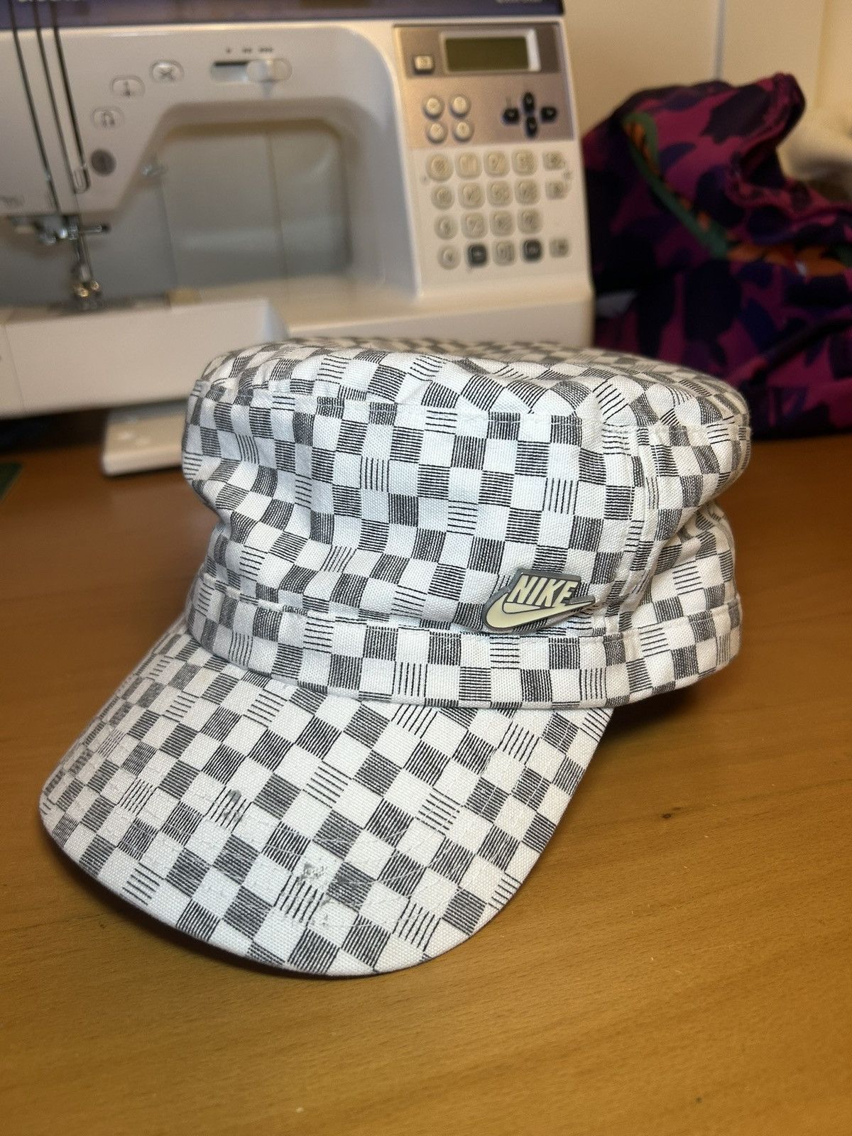 Nike Vintage Nike check “conductor” hat Size ONE SIZE - 1 Thumbnail