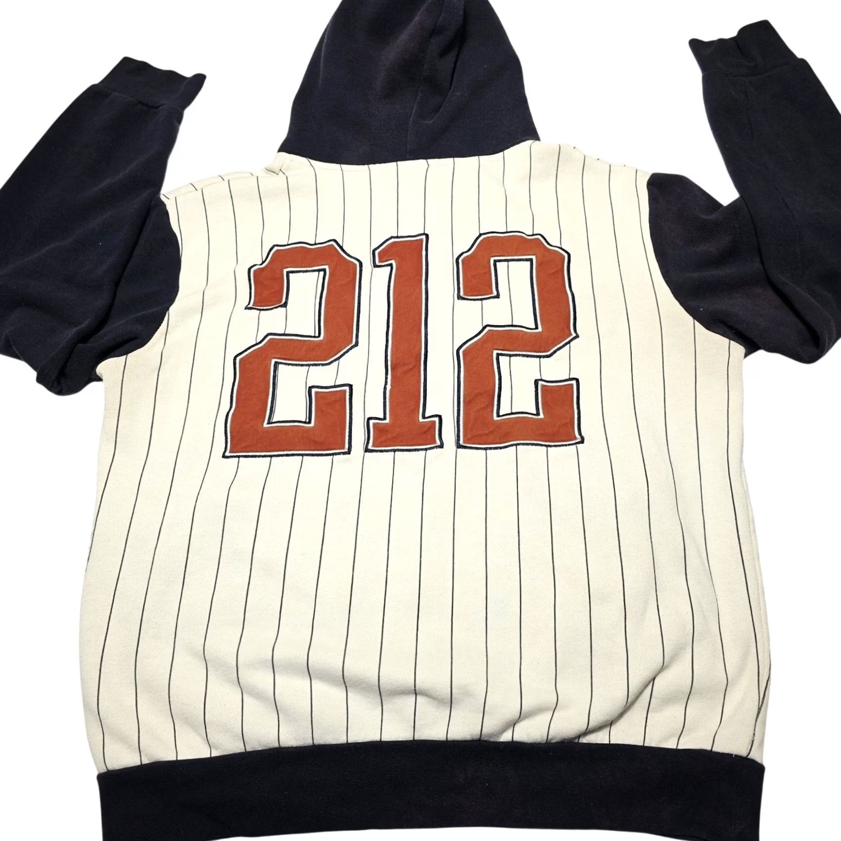 SAS ASAP Worldwide 212 Hoodie Mens Medium USA Rocky Ferg Twelvy Mob Pullover Rap Hooded Cotton Blend Crew Neck Striped Logo Embroidered Size US M / EU 48-50 / 2 - 2 Thumbnail