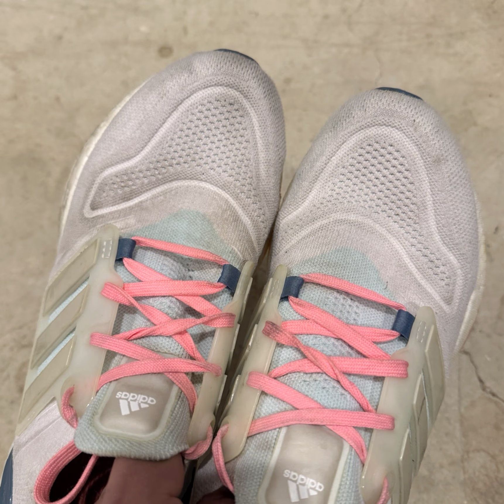 Adidas Adidas Ultraboost 22 White Almost Blue Sneaker GX5929 Womens Size 8 7.5 9 US 41 1/3 Footwear Athletic Size US 8 / IT 38 - 7 Thumbnail
