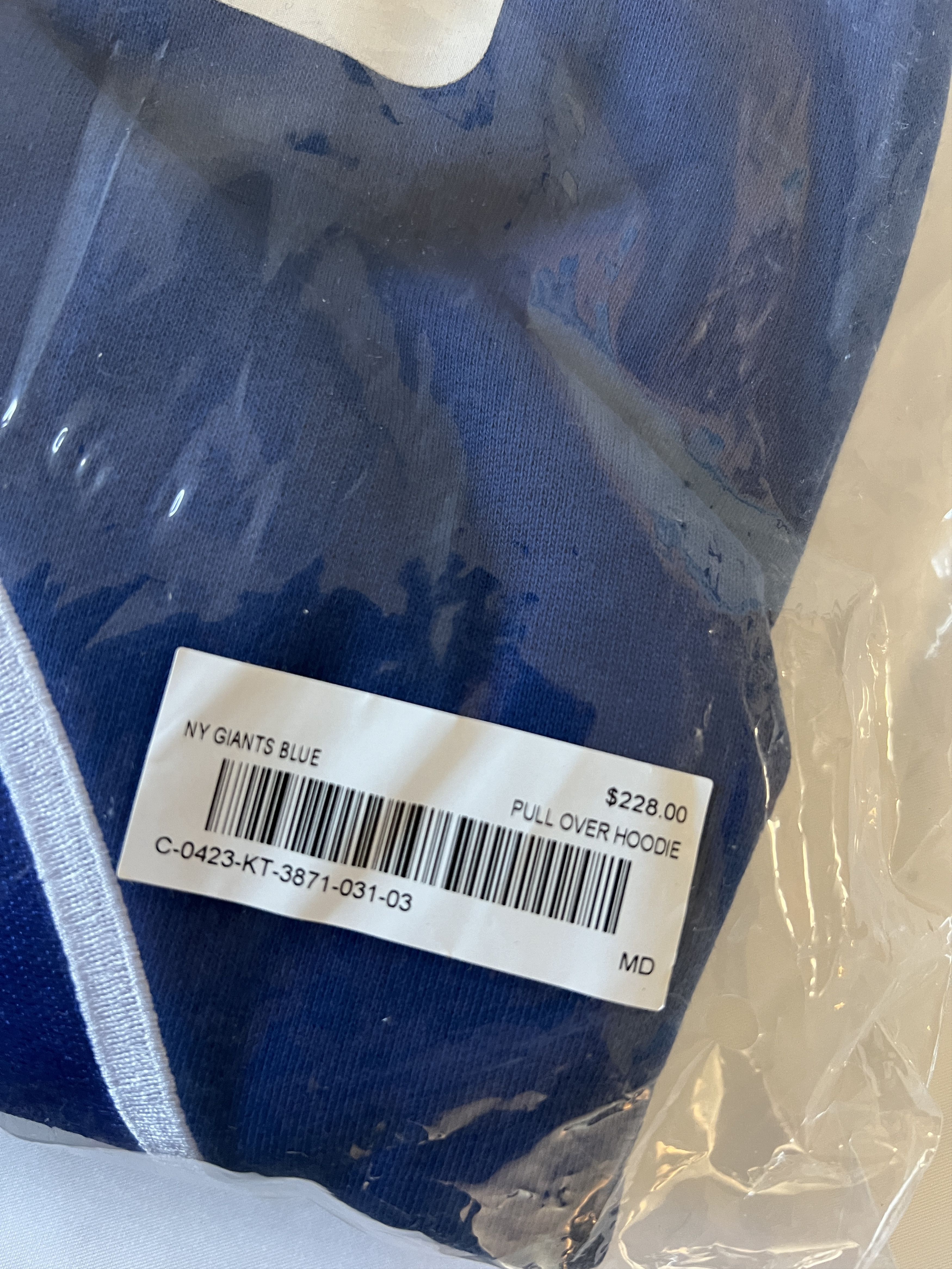 Drake × NFL × October's Very Own OVO x NFL NEW YORK GIANTS OG HOODIE Size US M / EU 48-50 / 2 - 5 Thumbnail