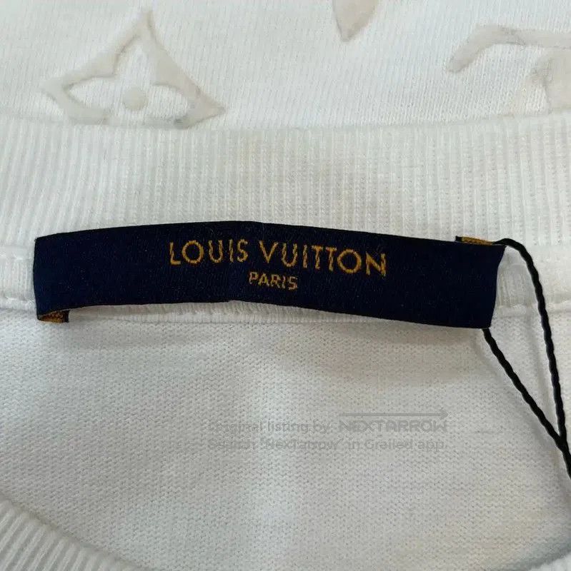 Louis Vuitton Louis Vuitton Summer White Cotton T. Size L / US 10 / IT 46 - 5 Thumbnail