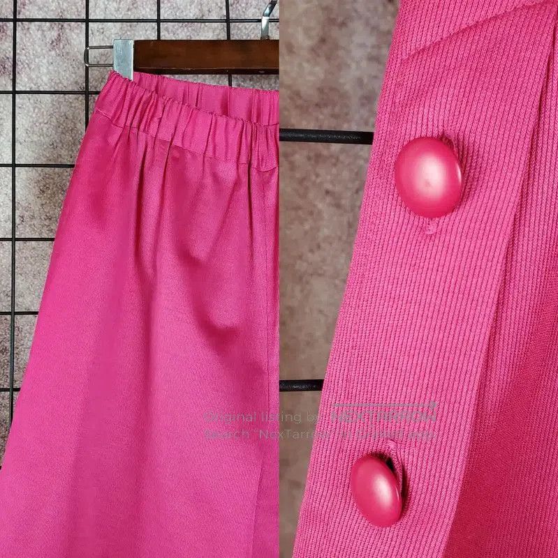 Dior Dior L Size Pink Cotton Casual Pants . Size 30" / US 8 / IT 44 - 2 Thumbnail