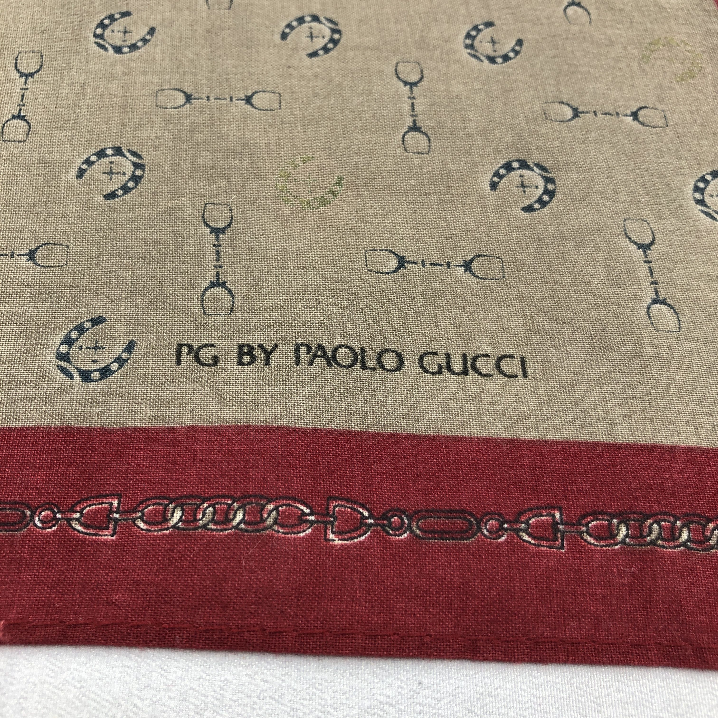 Paolo Gucci PG by Paolo Gucci Handkerchief Neckerchief Bandana H3099 Size ONE SIZE - 3 Thumbnail