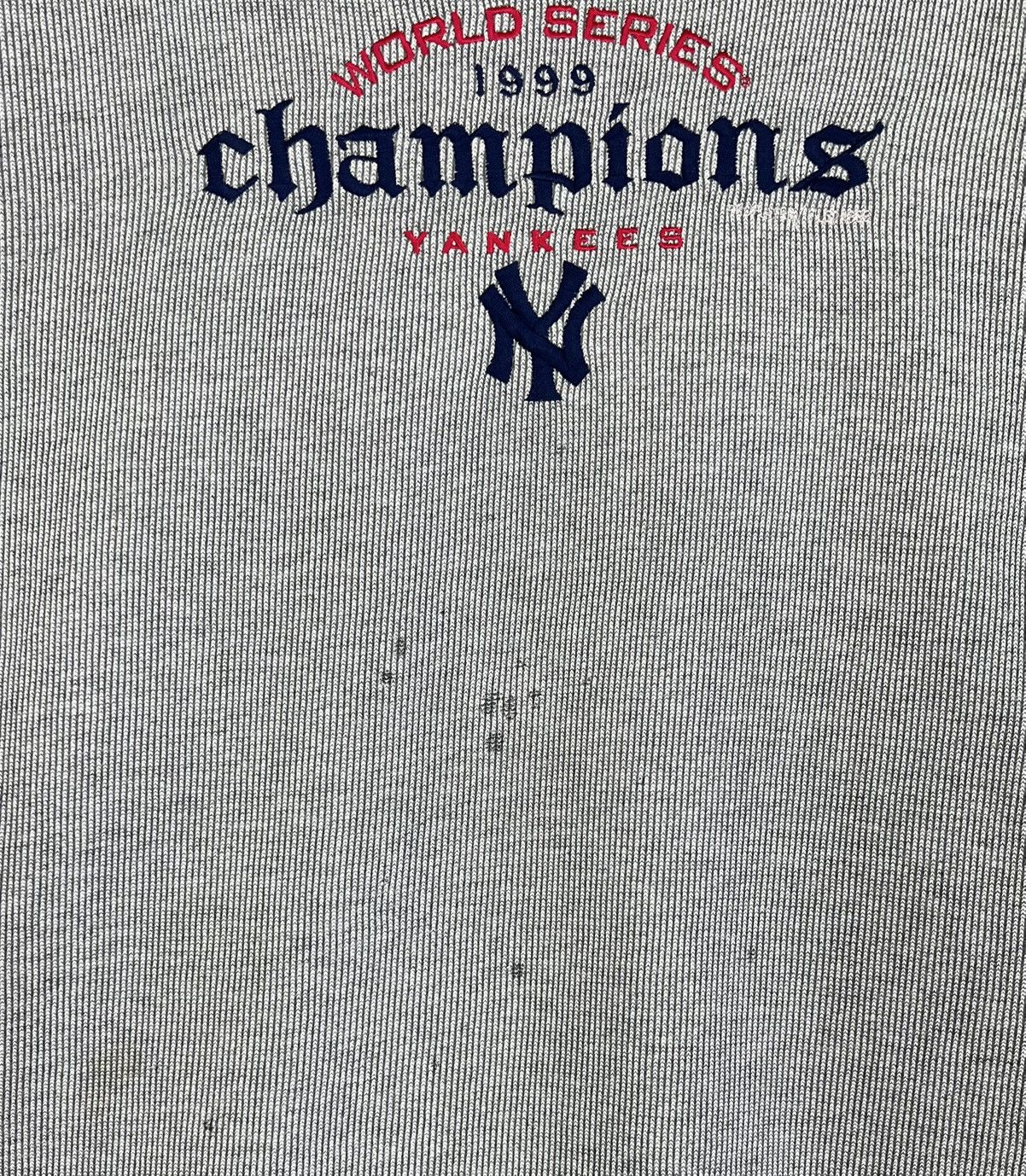 MLB 90s Vintage NY Yankees World Series Champions 1999 Crew Neck Size US XL / EU 56 / 4 - 5 Thumbnail