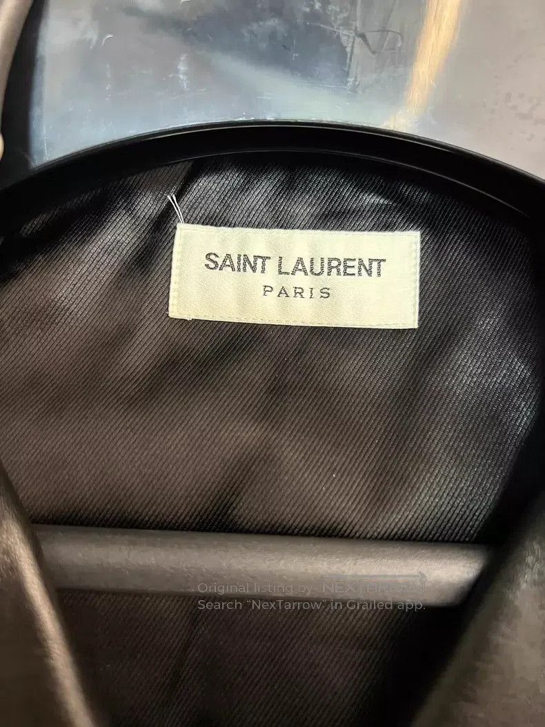 Saint Laurent Paris Saint Laurent Paris Motorcycle Leather Jacket Size US M / EU 48-50 / 2 - 3 Thumbnail