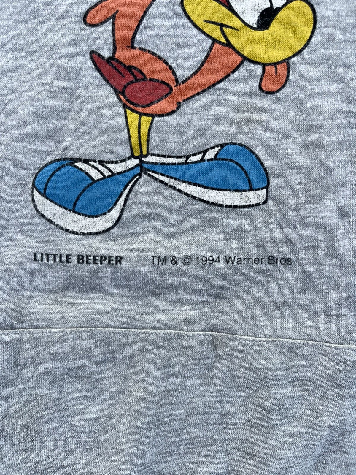 Warner Bros Vintage 90's Little Beeper 1994 Warner Bros Tiny Toon Hoodie Size US L / EU 52-54 / 3 - 10 Thumbnail
