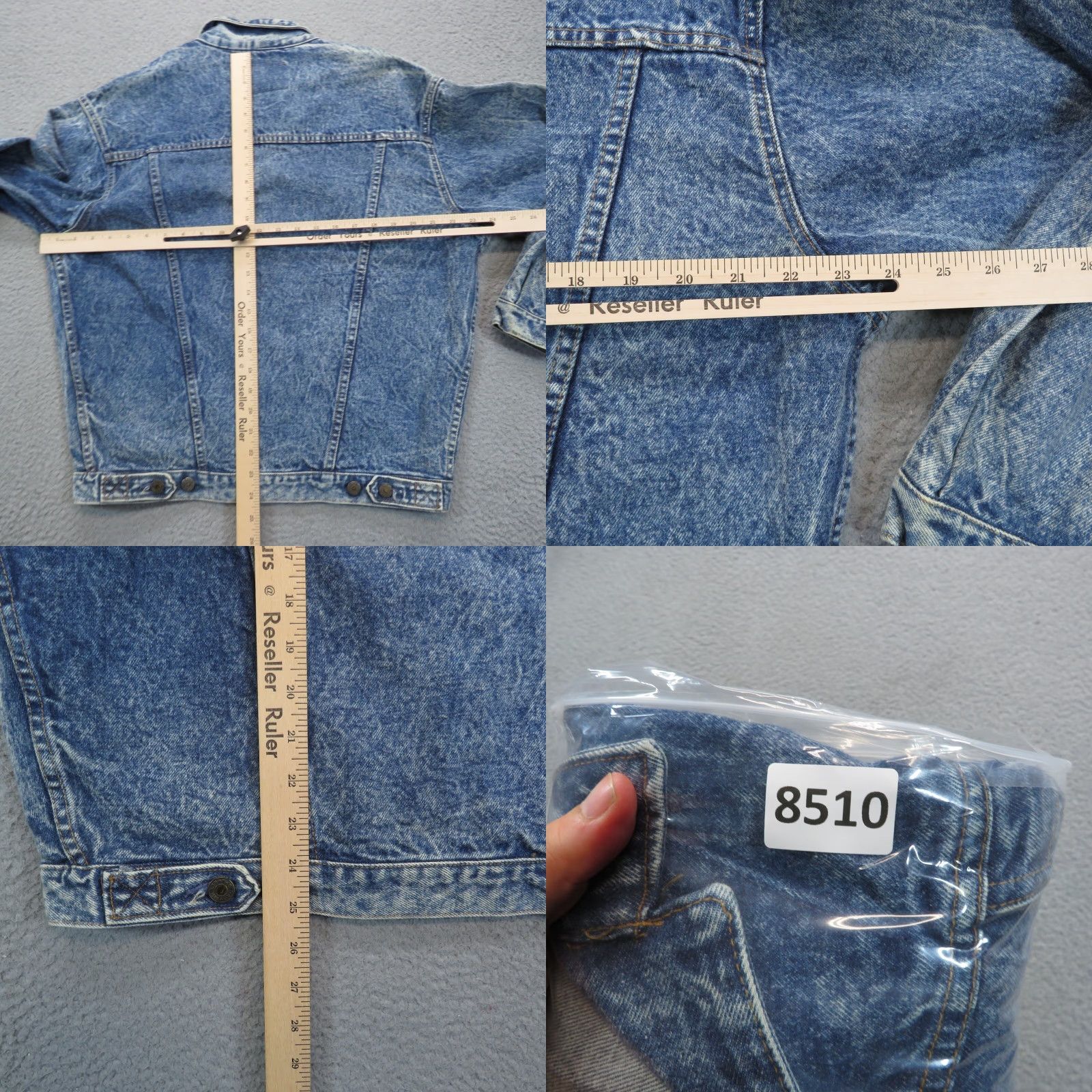 Gap VTG Gap Jacket Mens Small Denim Type 3 Distressed Trucker Fades Coat USA Blue 80s 90s Biker Workwear Shirt Mens Short Coat (adjusted within rules) Size US S / EU 44-46 / 1 - 8 Thumbnail