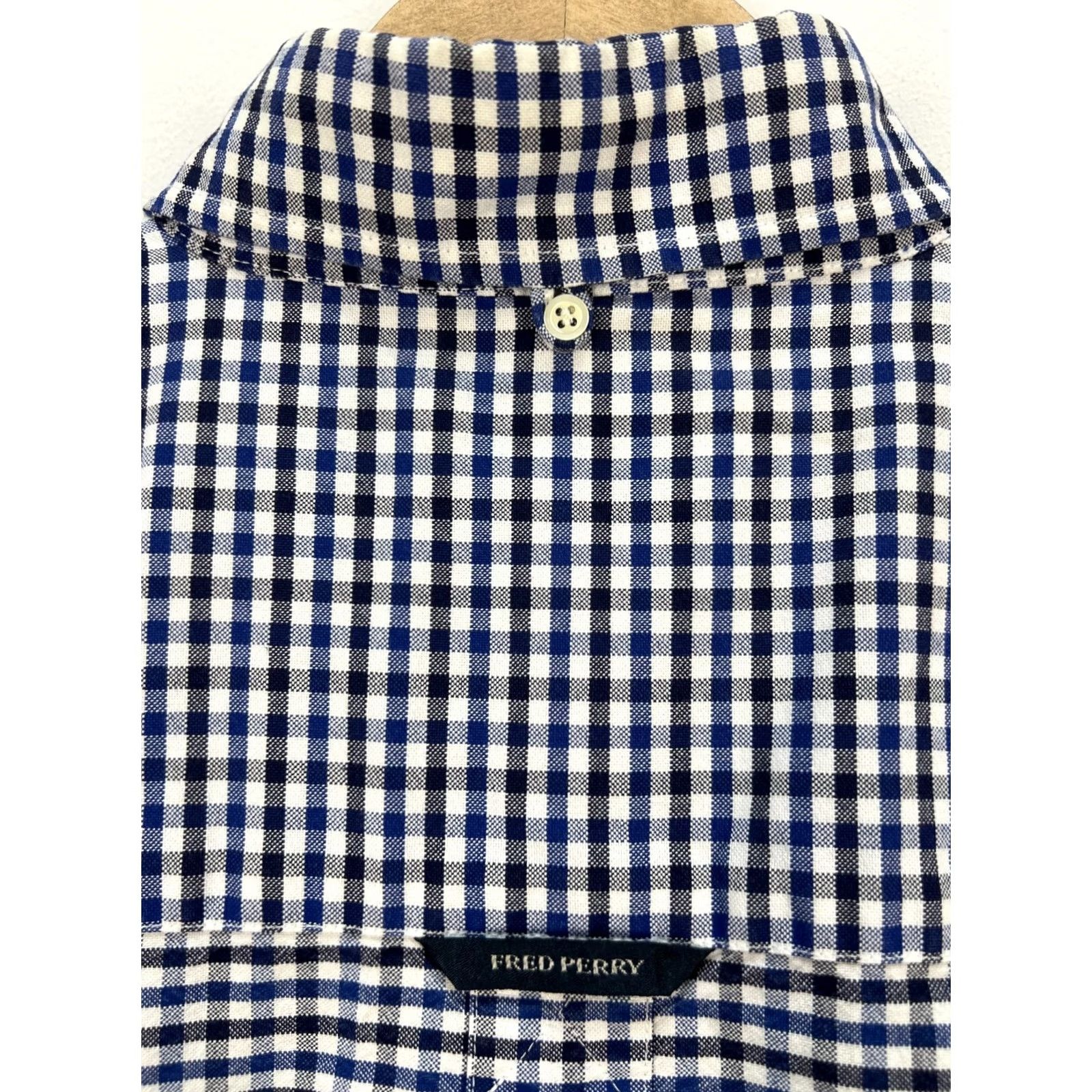 Fred Perry VINTAGE Fred Perry Shirt Mens L Long Sleeve Check Heavy Cotton Size Size US L / EU 52-54 / 3 - 8 Thumbnail