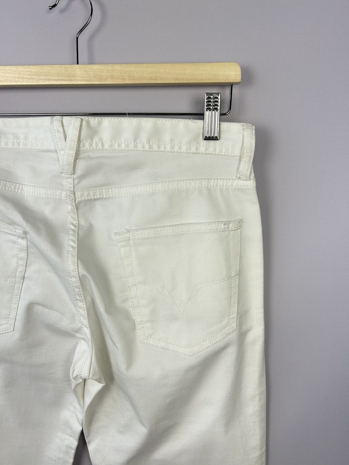 Versace × Versace Jeans Couture Versace Jeans White Jeans Pants Sz W30 L34 NWT Luxury Size US 30 / EU 46 - 8 Thumbnail
