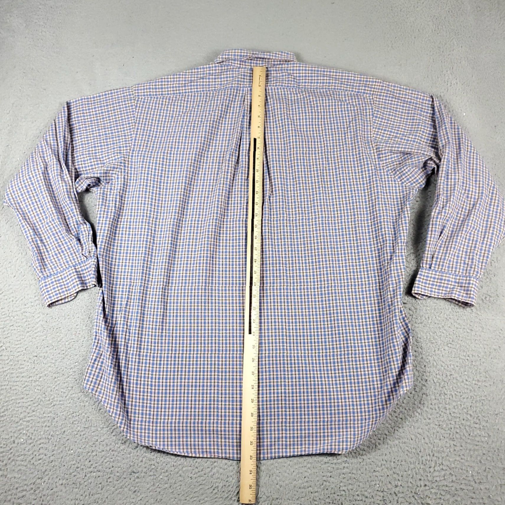 Ralph Lauren Ralph Lauren Shirt Mens XL Blue Plaid Button-Down Casual Classic Polo Collared Long Sleeve X-Large Colourful Preppy Mens Size US XL / EU 56 / 4 - 4 Thumbnail