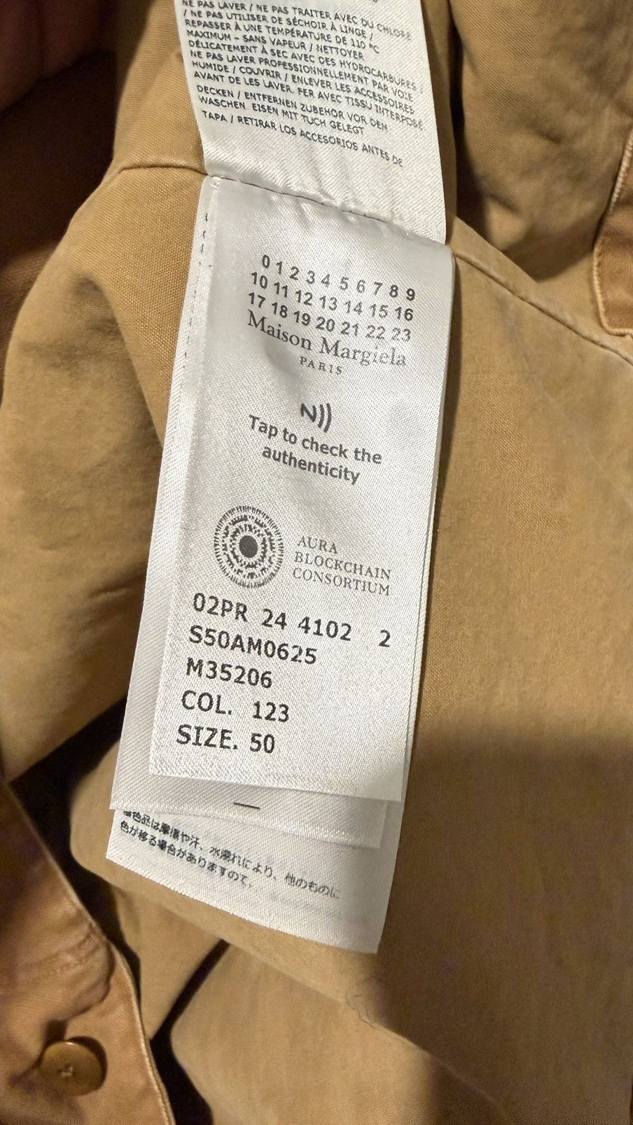 Maison Margiela Maison Margiela - Waxed Cotton Jacket Size US M / EU 48-50 / 2 - 8 Thumbnail