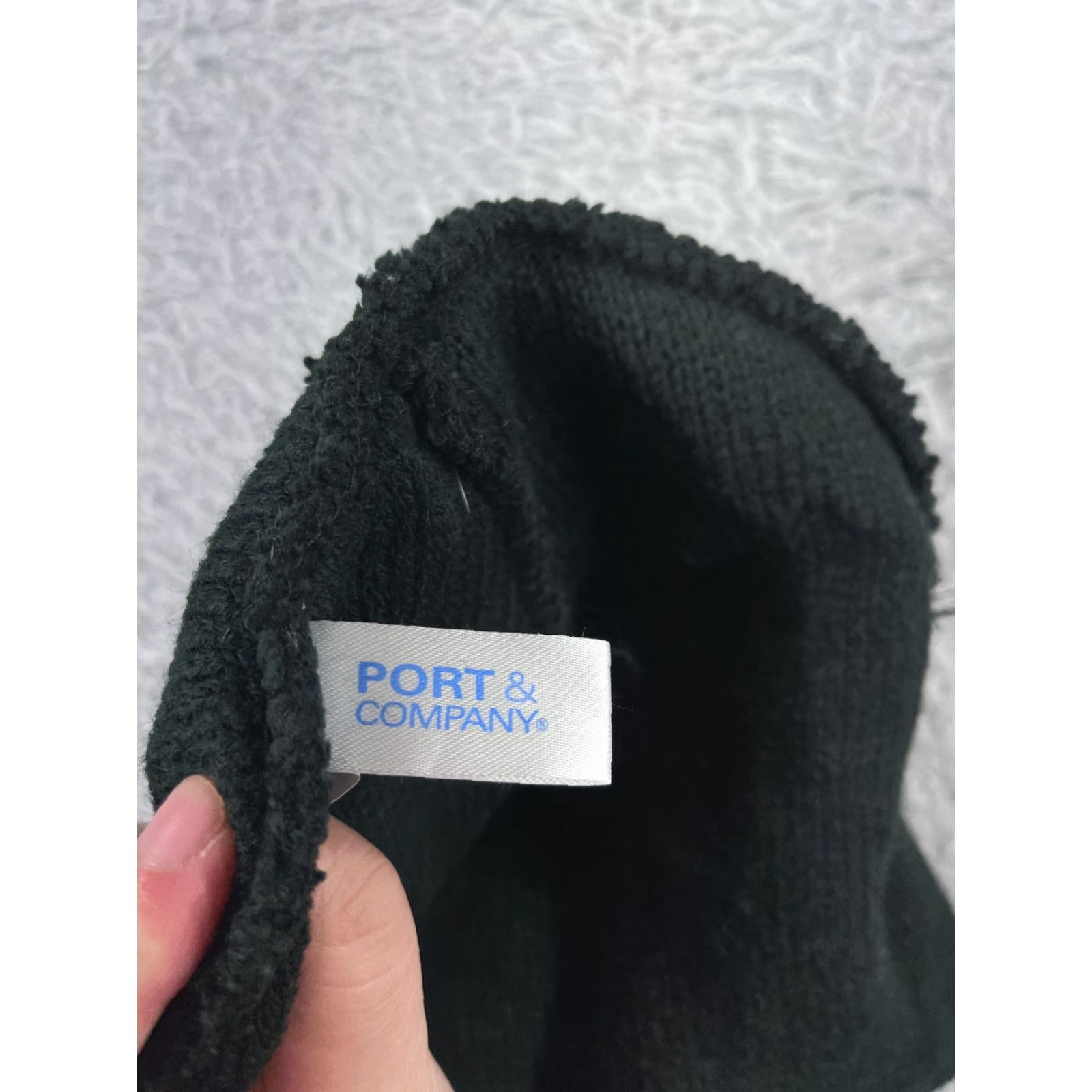 Port & Company Port & Company AKS Industries Beanie Toque One Size Black Knit 100% Acrylic Unisex Adults Winter Cap Size ONE SIZE - 7 Thumbnail