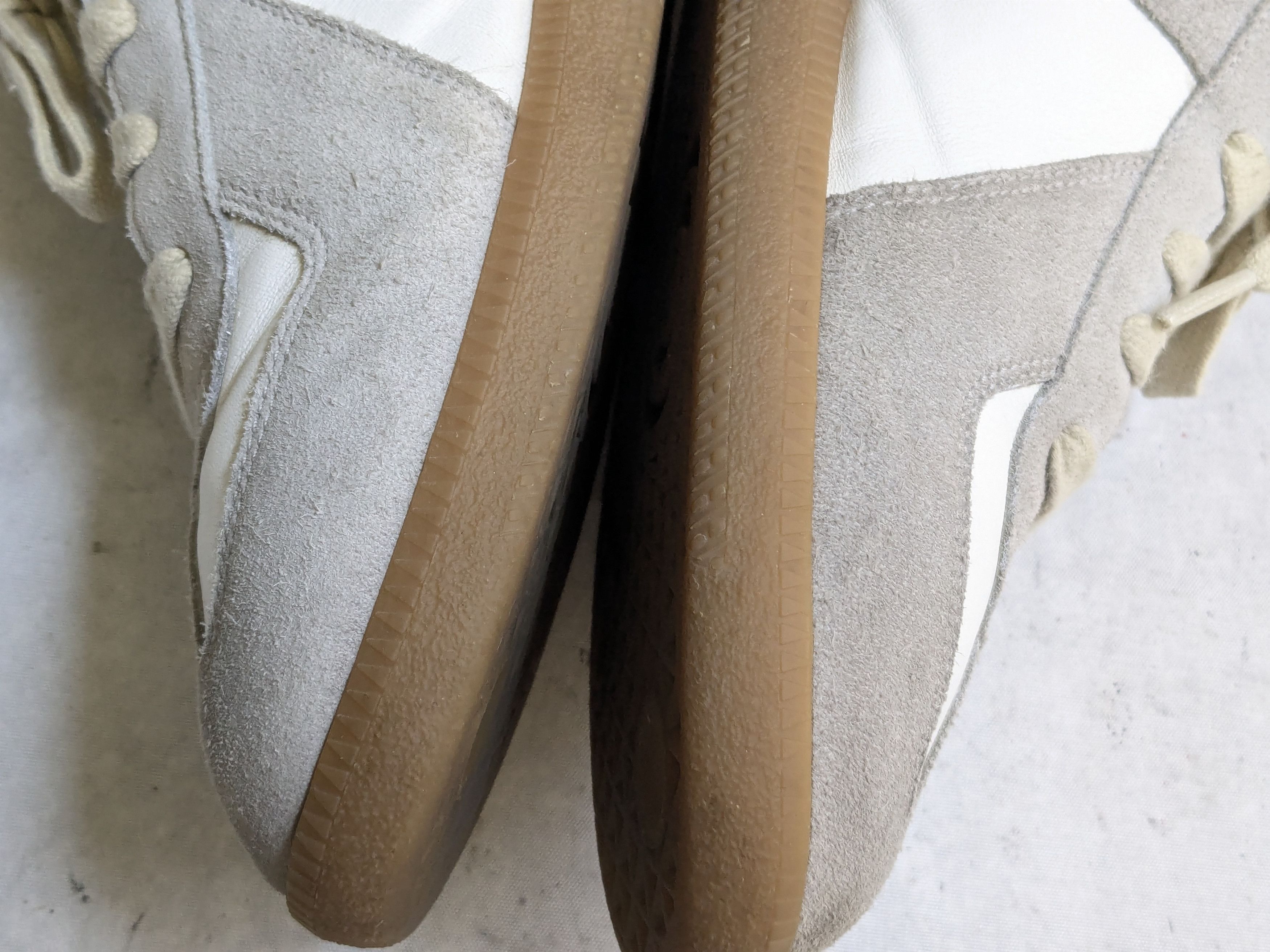 Maison Margiela Replica sneakers GATs Maison Margiela White Gray 13 46 Size US 13 / EU 46 - 9 Thumbnail