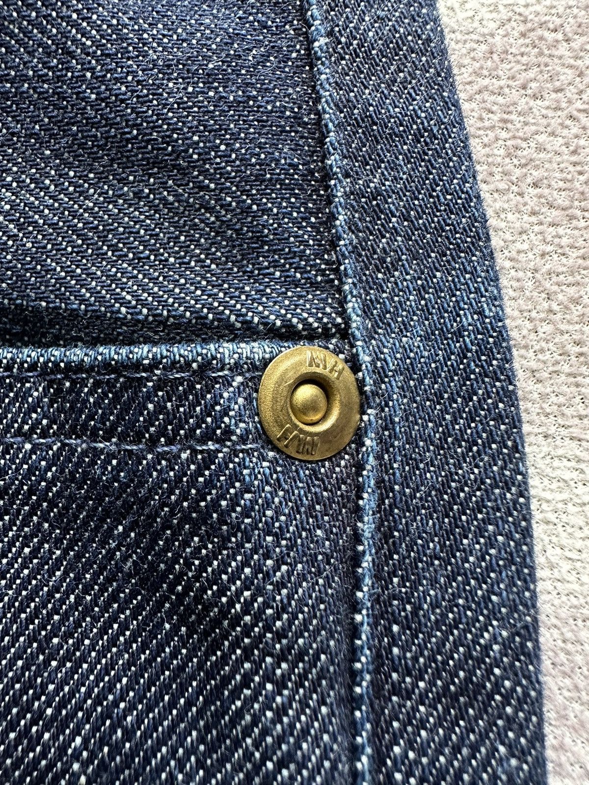 realmad HECTIC 1998 Hec by Hectic Indigo denim jeans Size US 31 - 11 Thumbnail