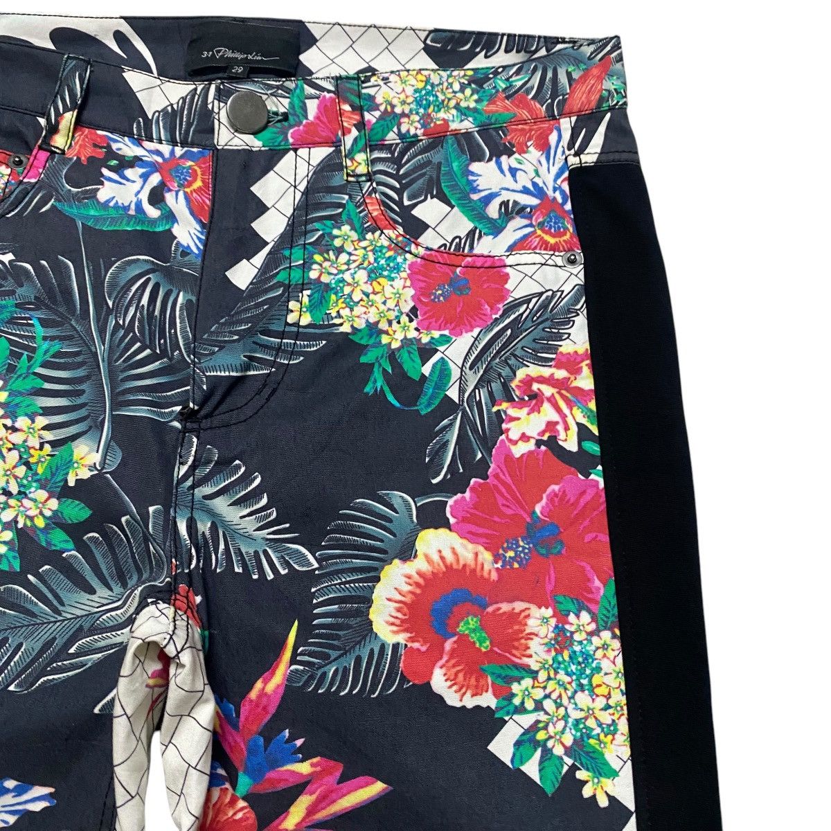 3.1 Phillip Lim SS2014 Phillip Lim Floral Jeans Stretch Size US 30 / EU 46 - 7 Thumbnail