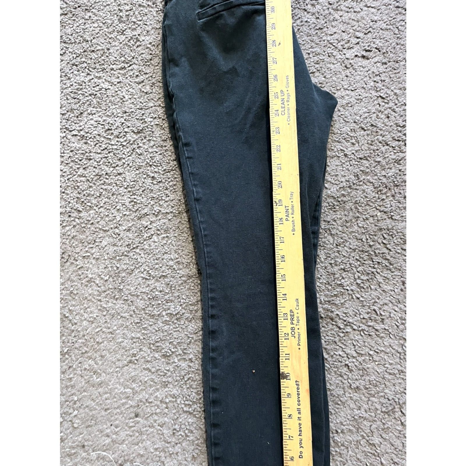 Gap GAP Signature Skinny Ankle Pants Dress Black Stretch Mid Rise Women's Size 4 Size 27" / US 4 / IT 40 - 6 Thumbnail
