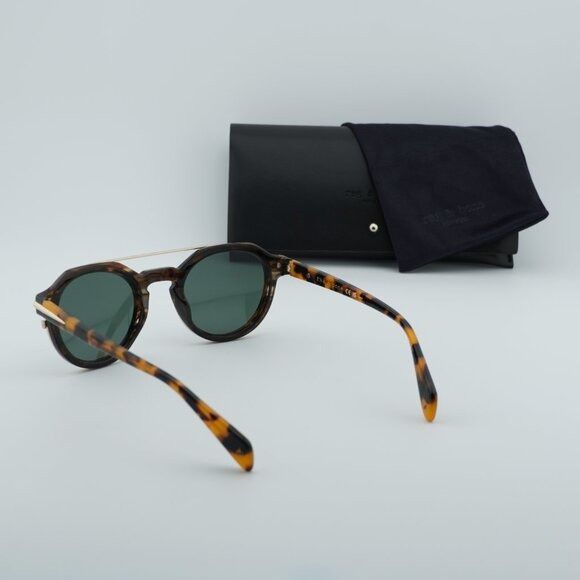 Rag & Bone Rag & Bone RNB6006/S 0086 QT Sunglasses Havana Square Frame Size ONE SIZE - 10 Thumbnail