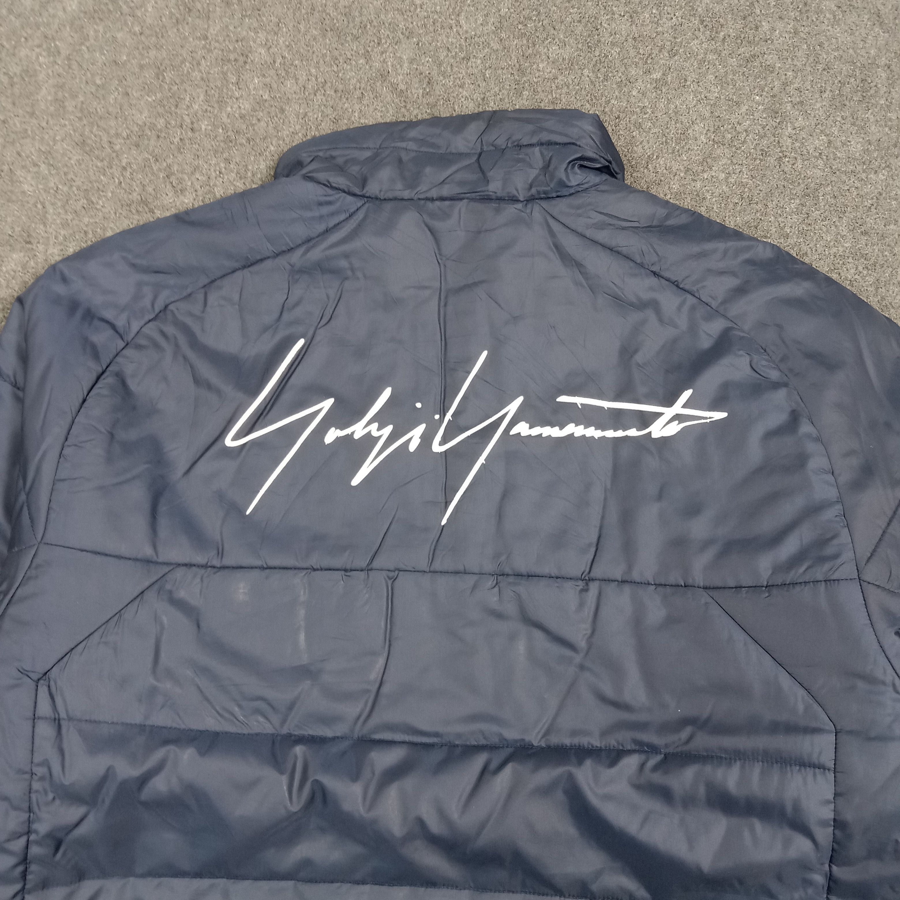 Adidas Adidas Puffer Yohji Yamamoto Custom Logo Jacket C275N24 Size US M / EU 48-50 / 2 - 2 Thumbnail