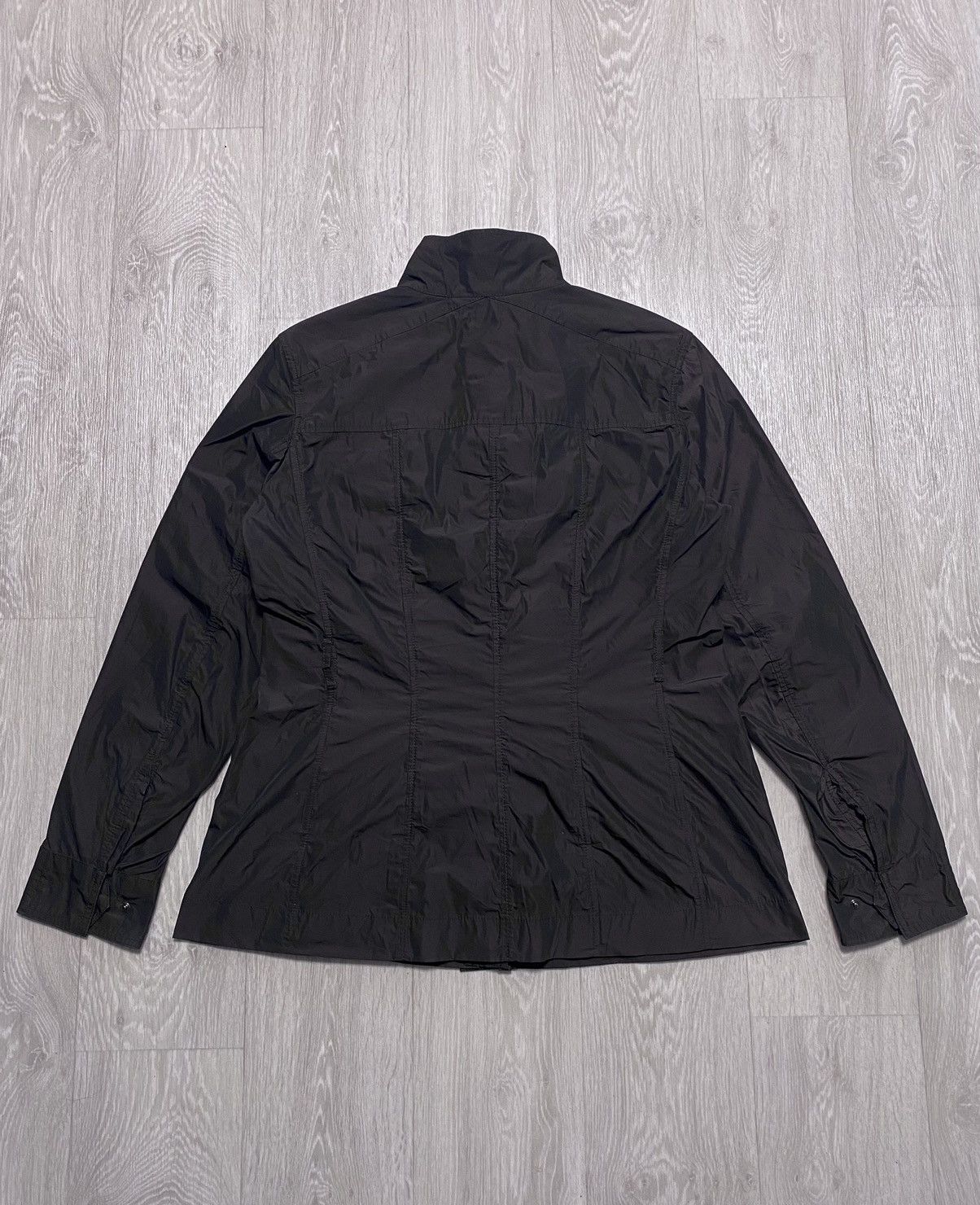 Add Add Italy Chocolate Brown M 65 Shimmer Nylon Light Jacket Size US M / EU 48-50 / 2 - 5 Thumbnail