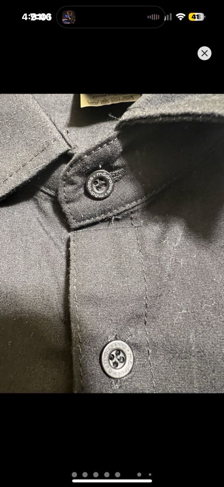 Vintage ***FINAL DROP***RARE 00s MODROBES TECHNICAL BUTTON UP S Size US S / EU 44-46 / 1 - 6 Thumbnail