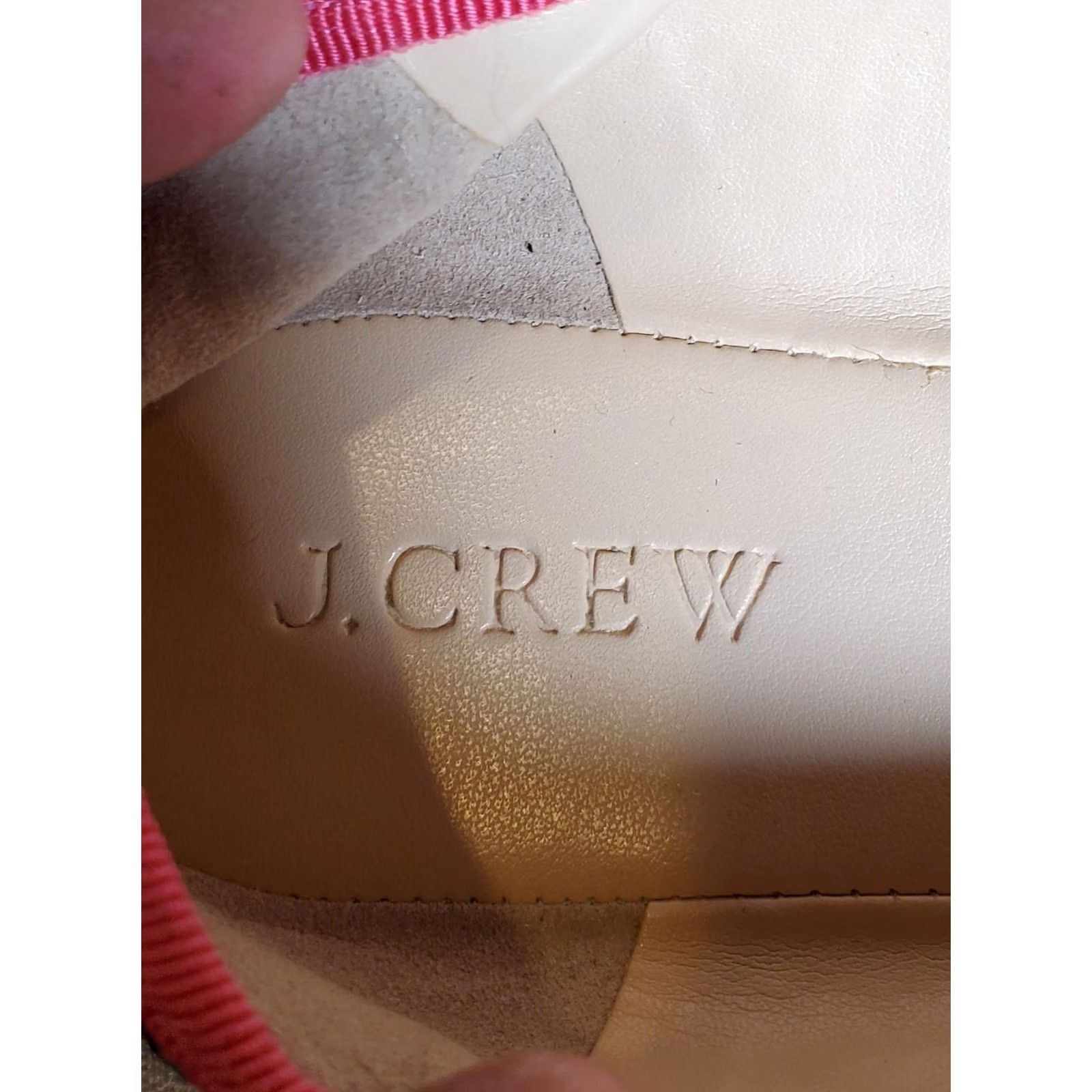 J.Crew J.CREW Evie Ballet Flats Size US 9.5 Brilliant Azalea Zig-Zag Raffia Women's Size US 10 / IT 40 - 7 Thumbnail