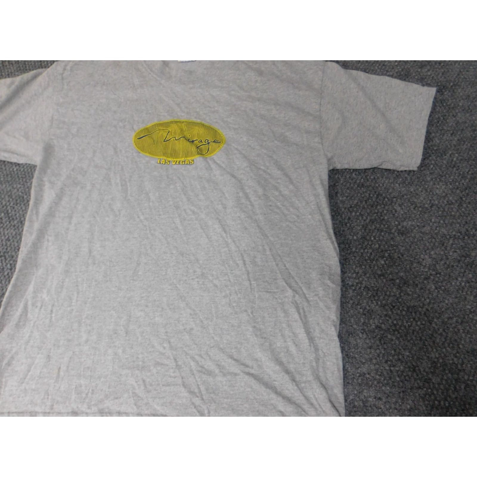 Vintage VINTAGE Mirage Mens Shirt L Gray Graphic Shirt Size US L / EU 52-54 / 3 - 3 Thumbnail