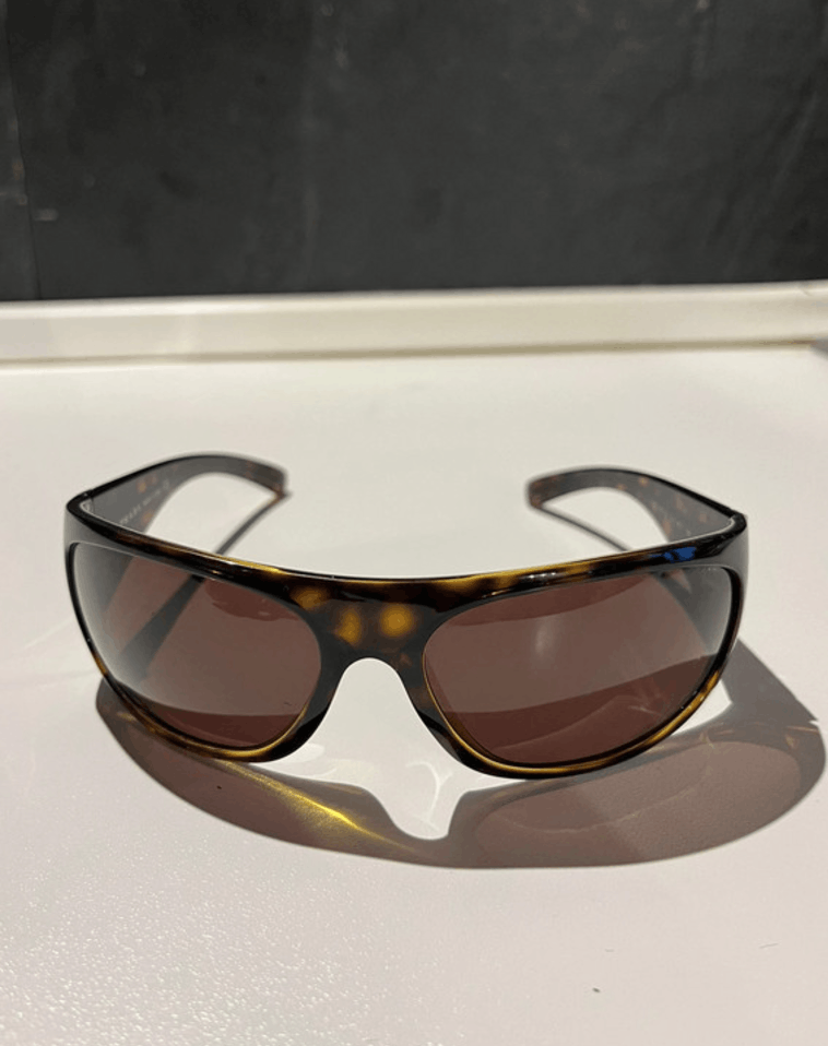 Prada PRADA Sunglasses Flame 2004 Star Mask Fire Chrome Silver Size ONE SIZE - 3 Thumbnail