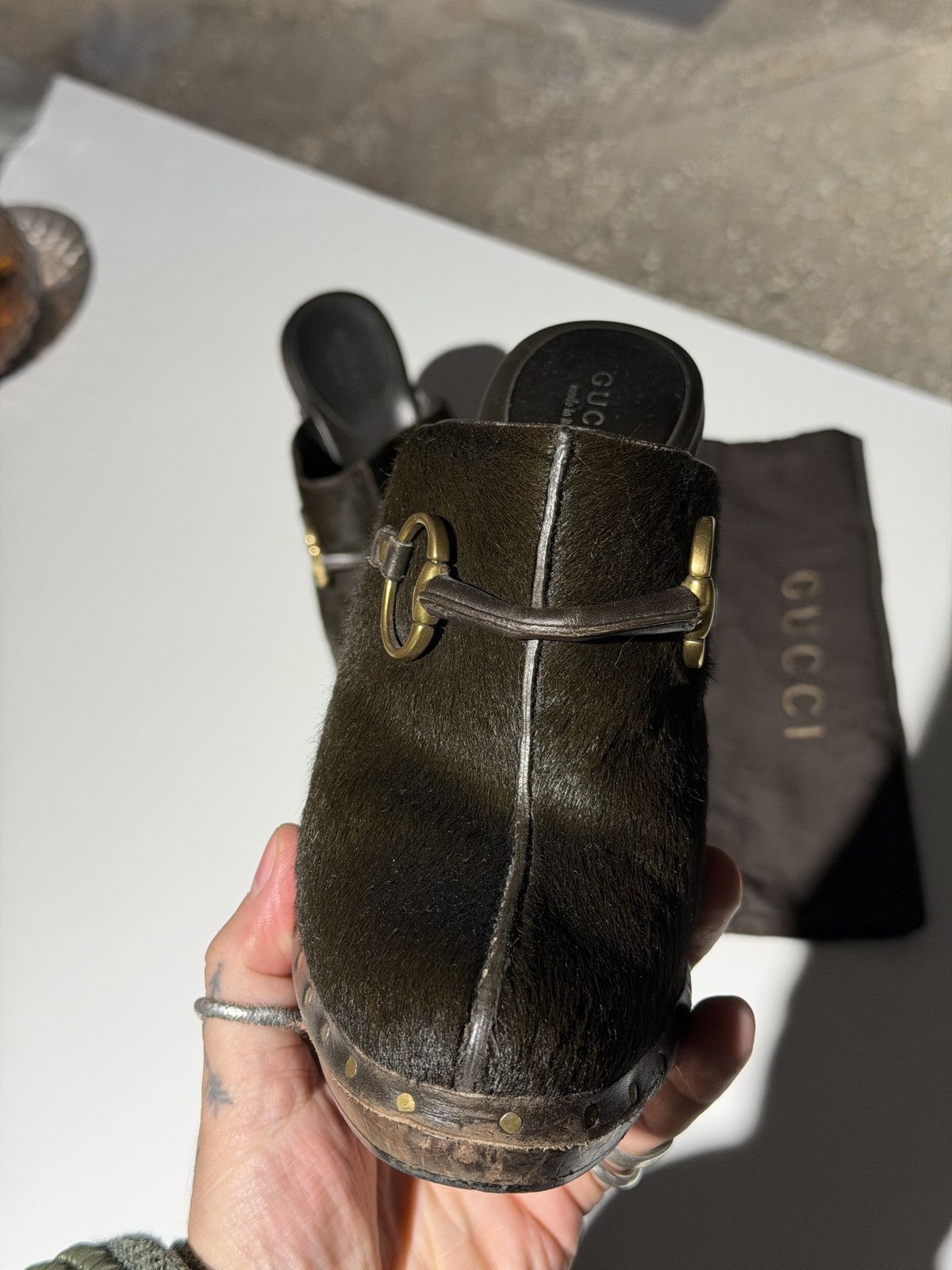 Gucci Gucci by Tom Ford mules 37,5 Size US 7.5 / IT 37.5 - 7 Thumbnail