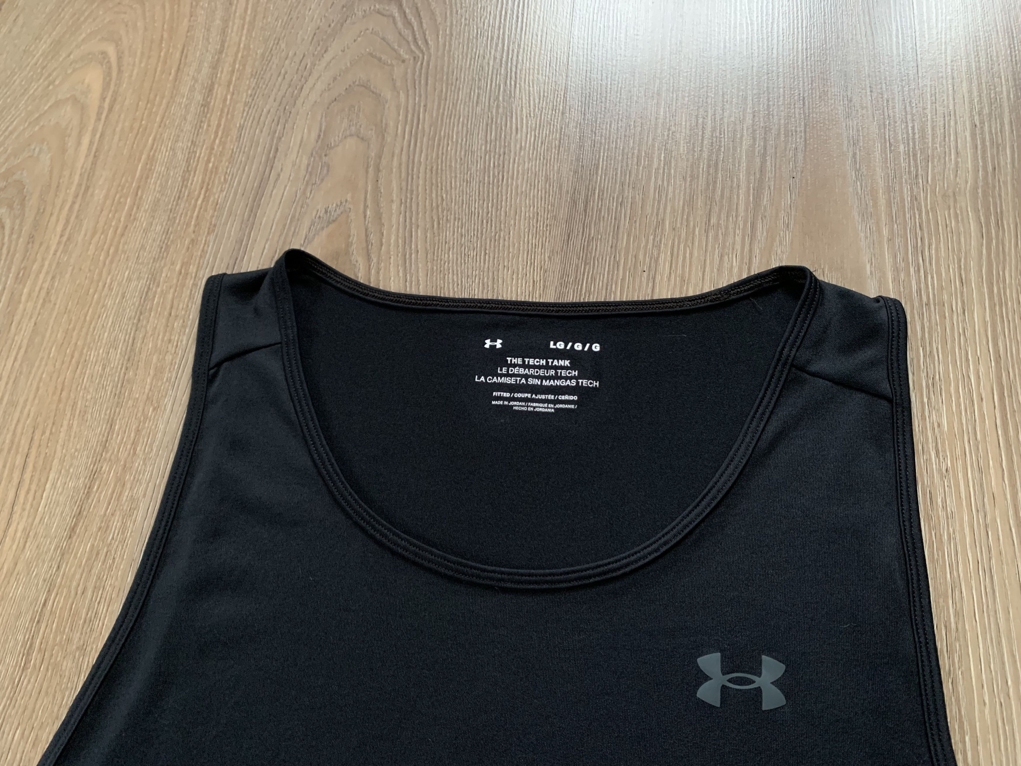Under Armour Under Armour Mens Black Training Sleeveless Tank Top Size US L / EU 52-54 / 3 - 4 Thumbnail