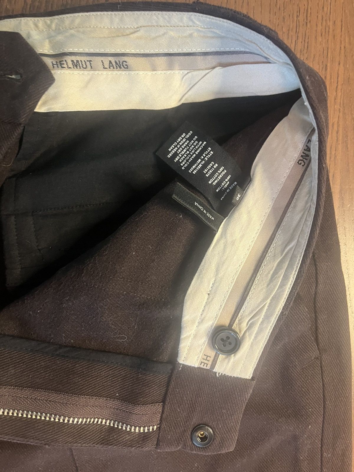 Helmut Lang Helmet Lang Casual Pants Size US 30 / EU 46 - 2 Thumbnail