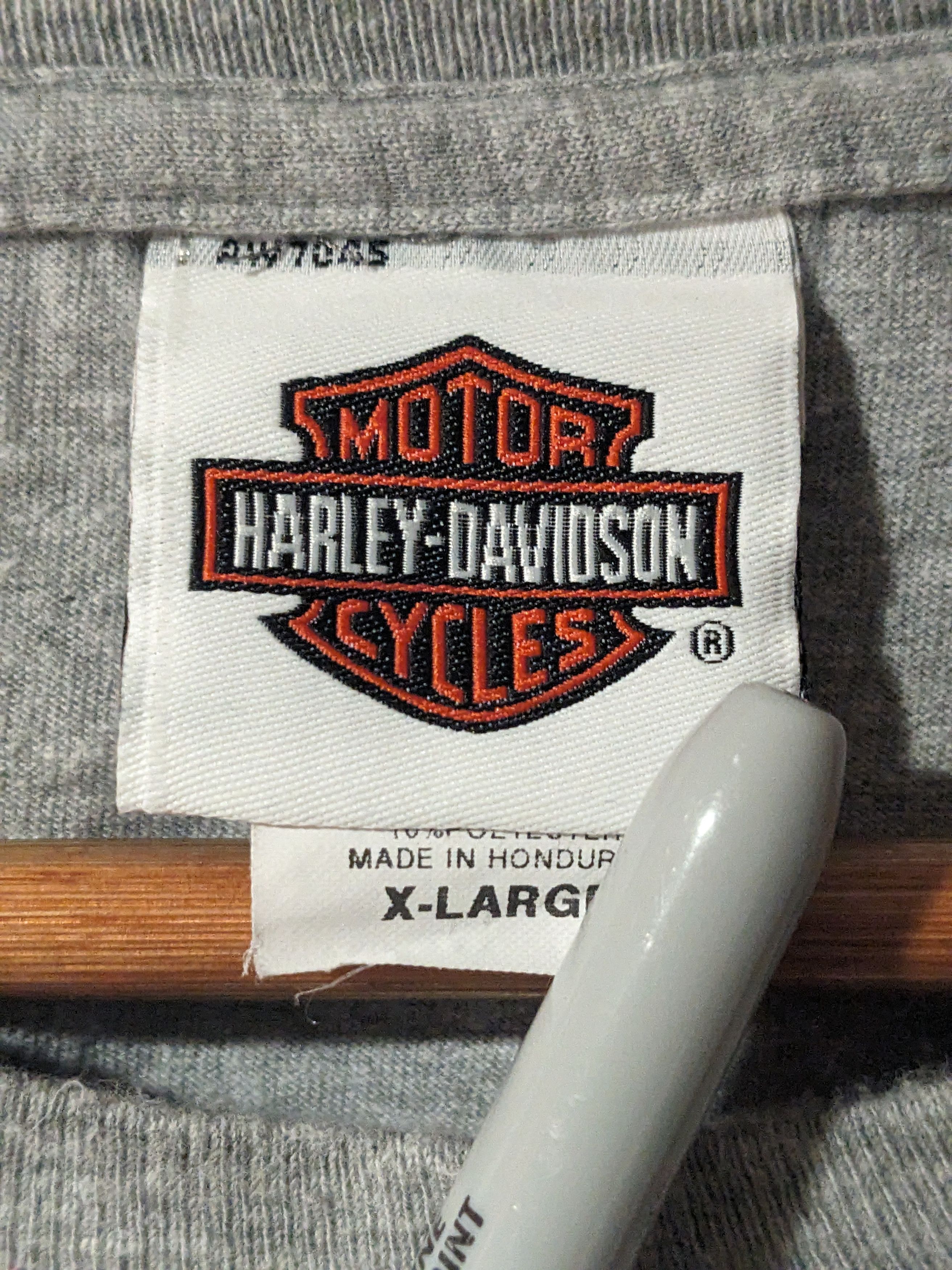 Harley Davidson Vintage 2016 Harley Davidson Motorcycle Anniversary T-Shirt Size US XL / EU 56 / 4 - 3 Thumbnail