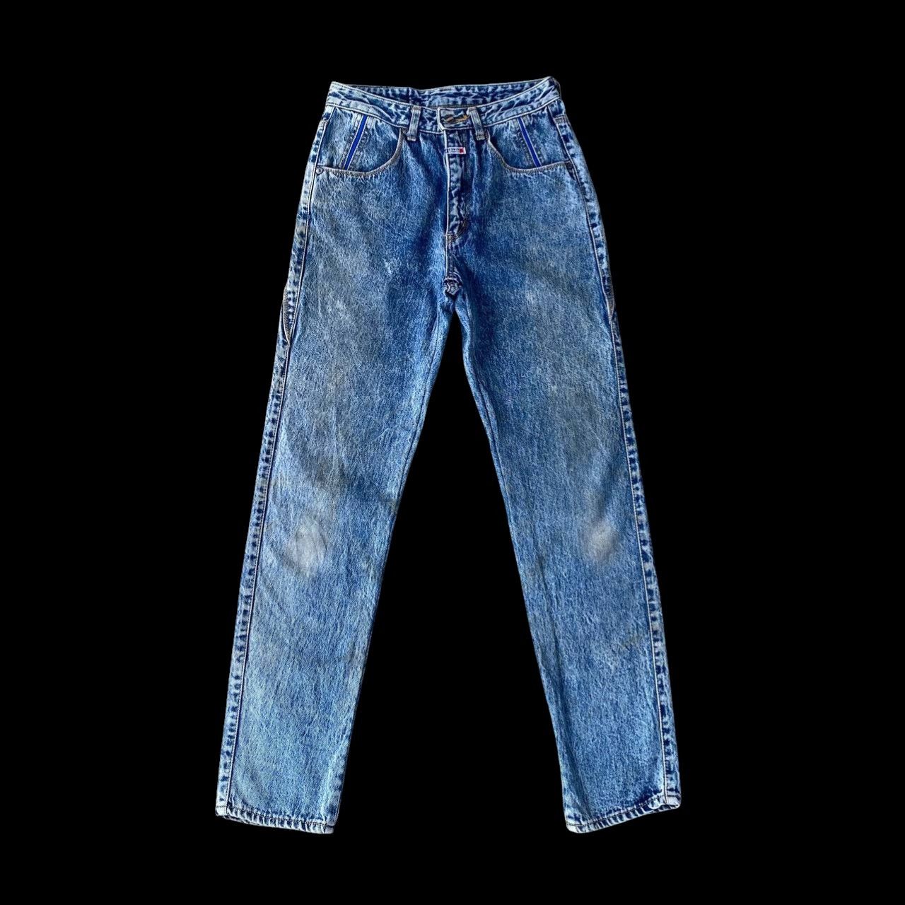 Vintage Vintage 80s/90s Edwin Acid Wash Dirty Tapered Retro Grunge Size US 28 / EU 44 - 3 Thumbnail