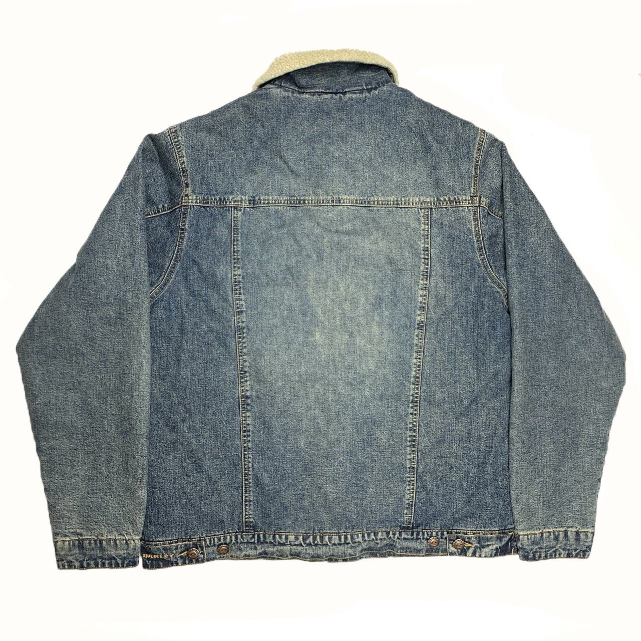 Oakley Rare Vintage Oakley Sherpa-Lined Denim Jacket — size L/X Size US XL / EU 56 / 4 - 2 Thumbnail