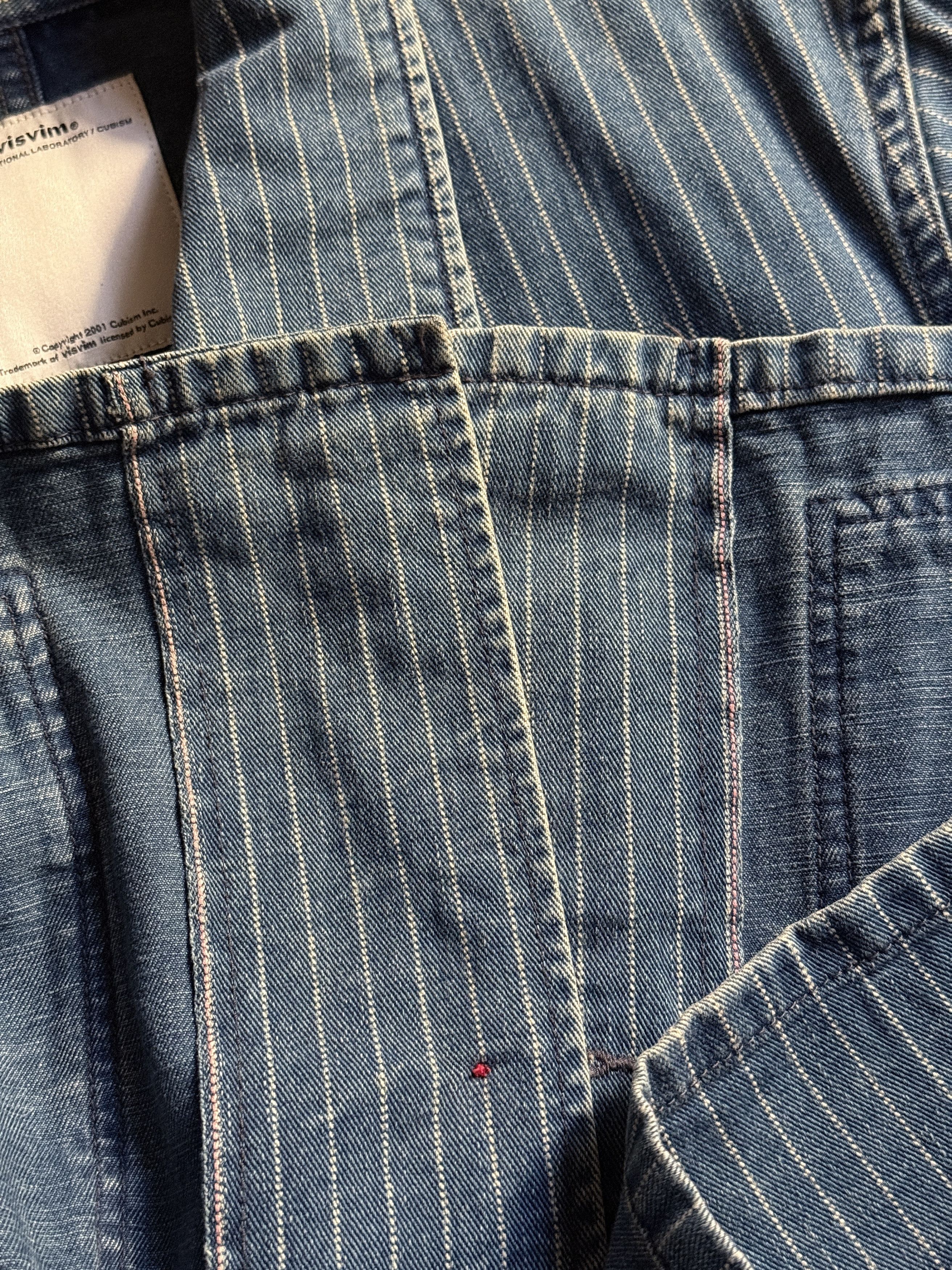Visvim Wabash Stripe Denim Coverall Jacket SS15 Size US S / EU 44-46 / 1 - 10 Thumbnail