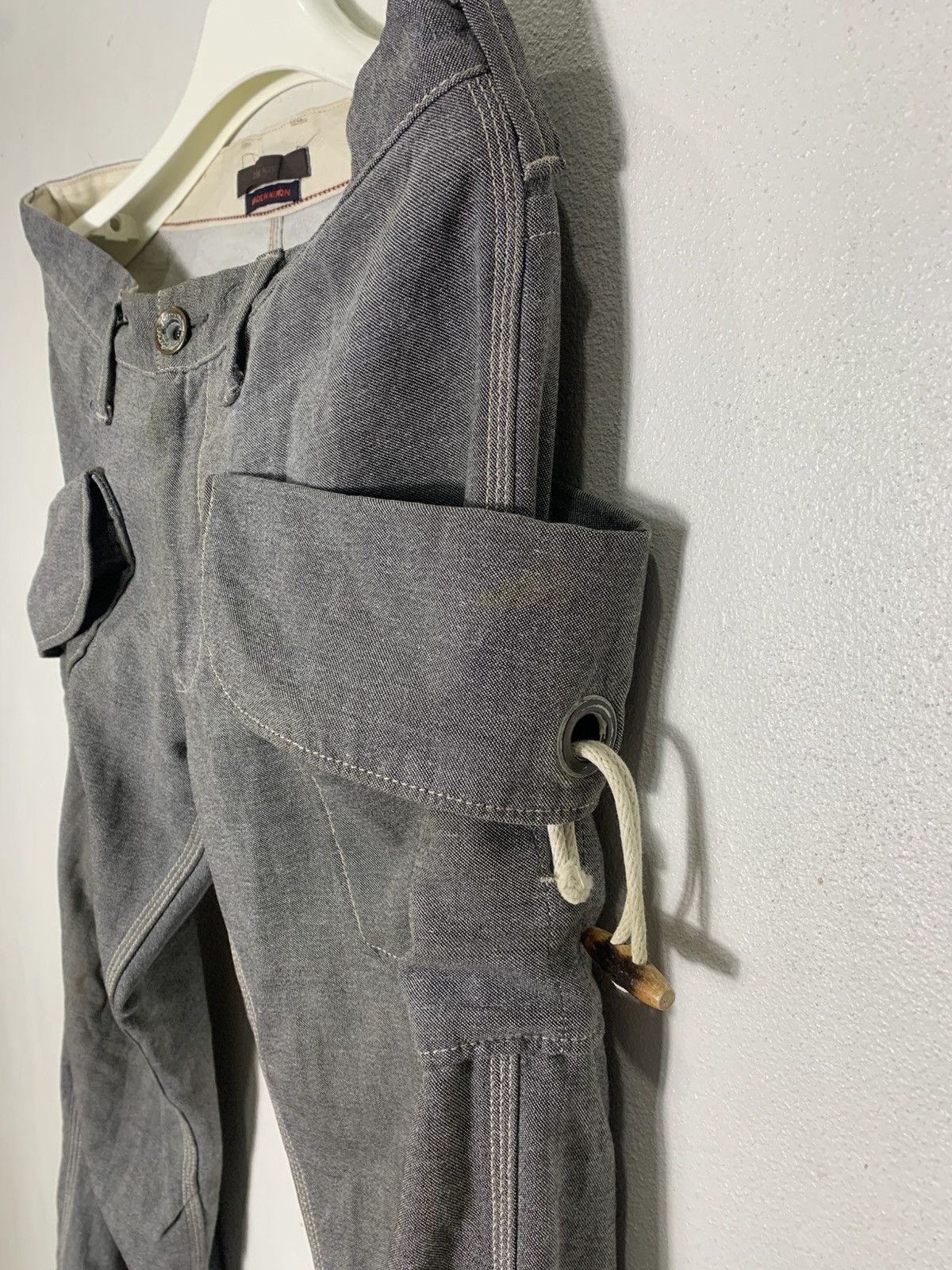 Japanese Brand Blue way Nippon Sailor Pants Size US 34 / EU 50 - 9 Thumbnail