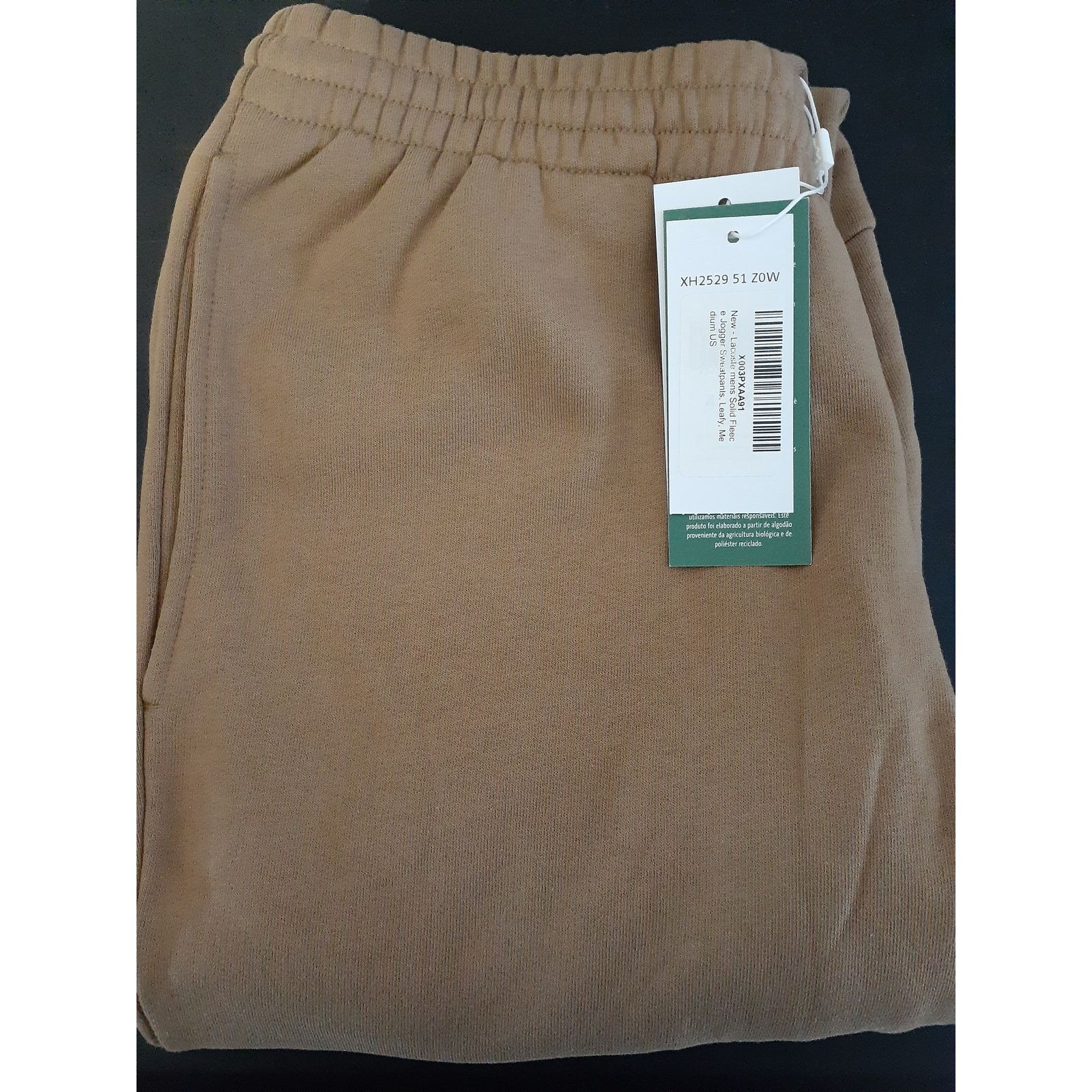 Lacoste Lacoste Tapered Fit Fleece Trackpants Sweatpants Leafy M Size US 32 / EU 48 - 2 Thumbnail
