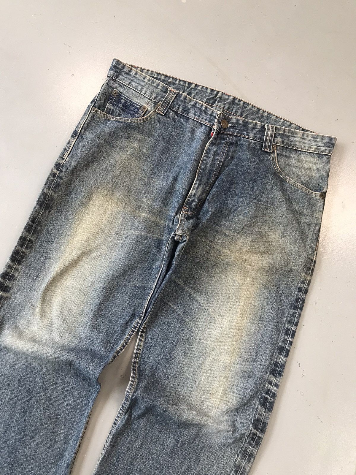 Levi's × Vintage Vintage Levi’s baggy fit engineer denim Size US 41 - 3 Thumbnail