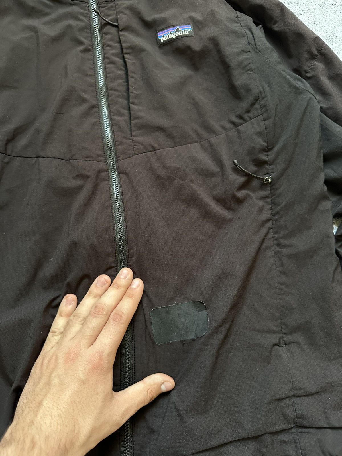 Patagonia Vintage Patagonia Light Hooded Jacket Black Size US M / EU 48-50 / 2 - 7 Thumbnail