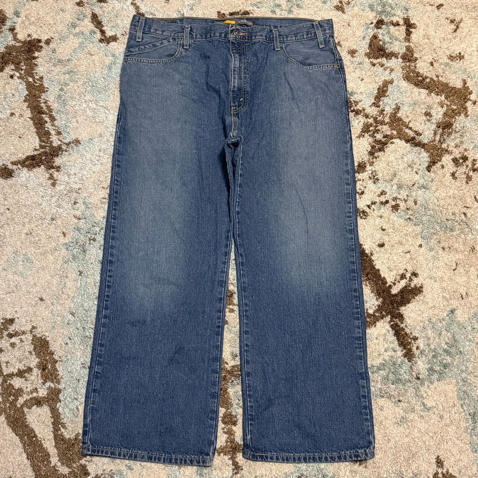 Levi's × Vintage Vintage Levi's Silvertab Slouch Boot Baggy Jeans Size 38x28 Size US 38 / EU 54 - 2 Thumbnail