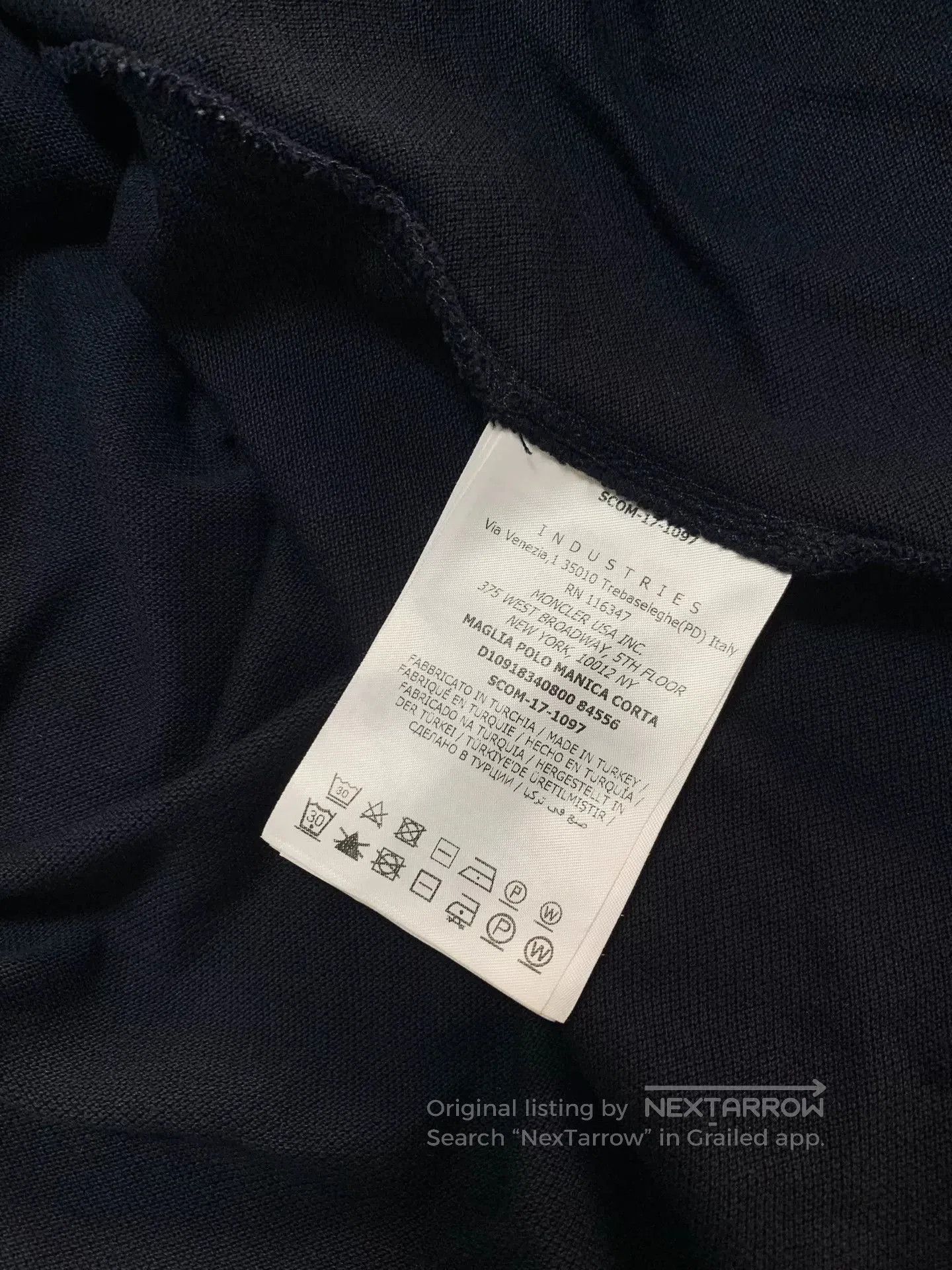 Moncler Moncler Chest Logo Polo Shirt. Size US S / EU 44-46 / 1 - 4 Thumbnail