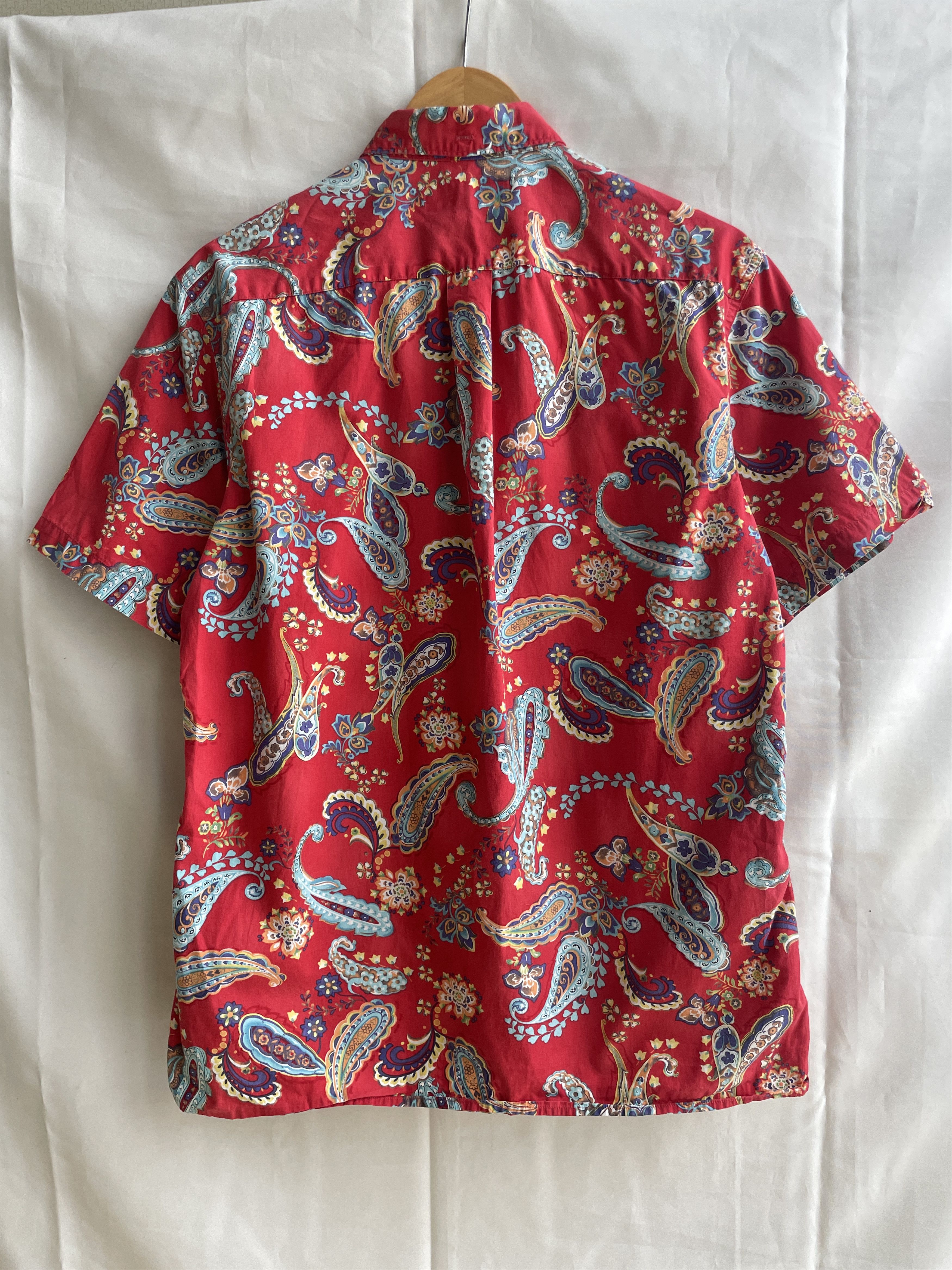 Polo Ralph Lauren Polo Ralph Lauren Vintage Paisley Print Short Sleeve Shirt Size US M / EU 48-50 / 2 - 2 Thumbnail