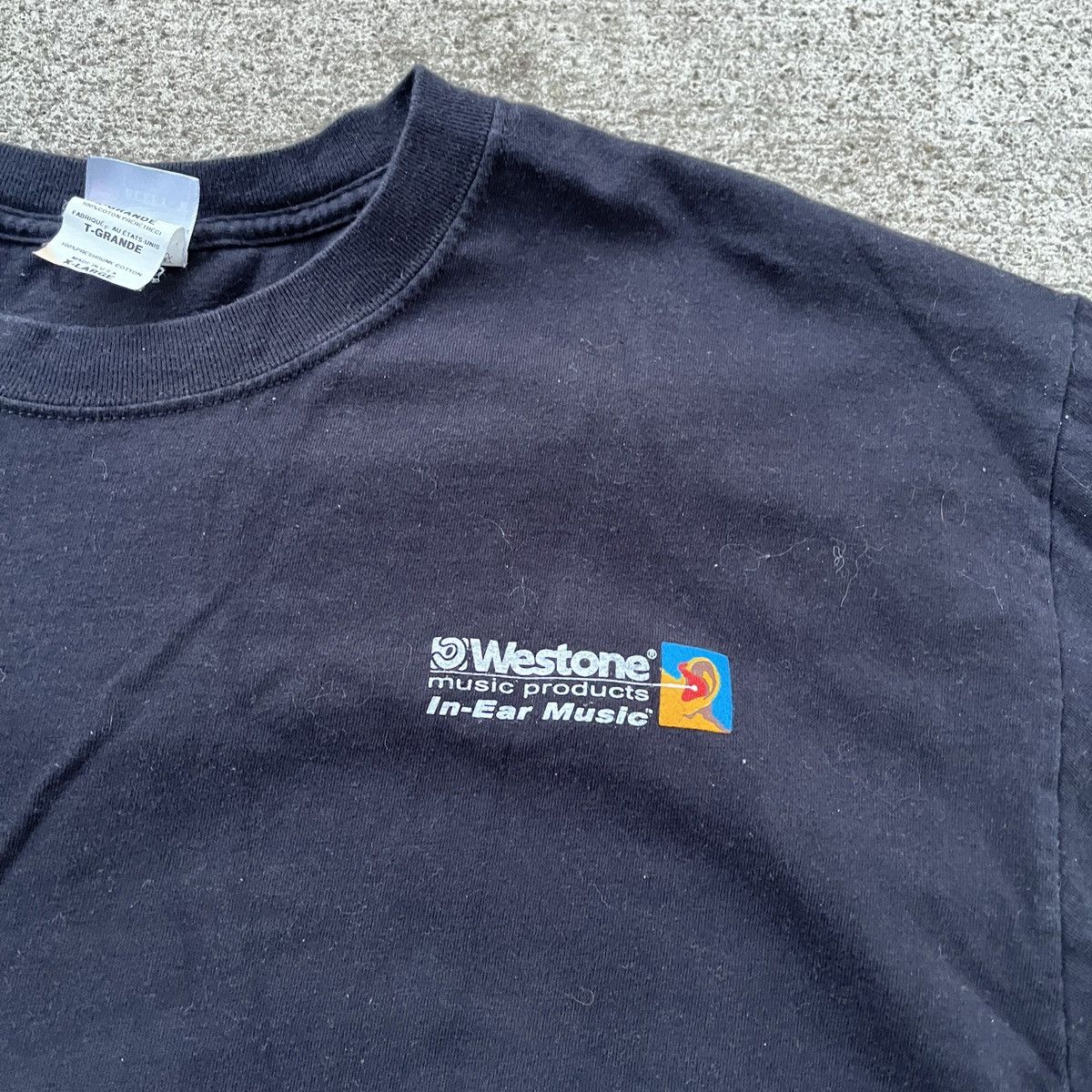 Vintage Vintage Westfield In Ear T-Shirt Size XL Made In USA Size US L / EU 52-54 / 3 - 3 Thumbnail