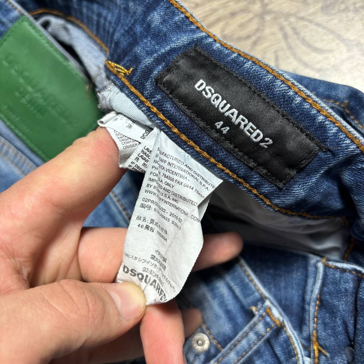 Vintage Dsquared2 Italian Authentic Denim Jeans sz 30 Size US 30 / EU 46 - 4 Thumbnail
