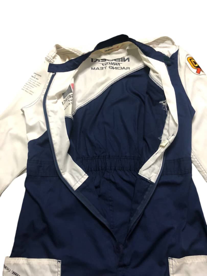 Sports Specialties × Vintage Vintage Nisekki Trust Racing Team Caverall Size US 39 - 4 Thumbnail
