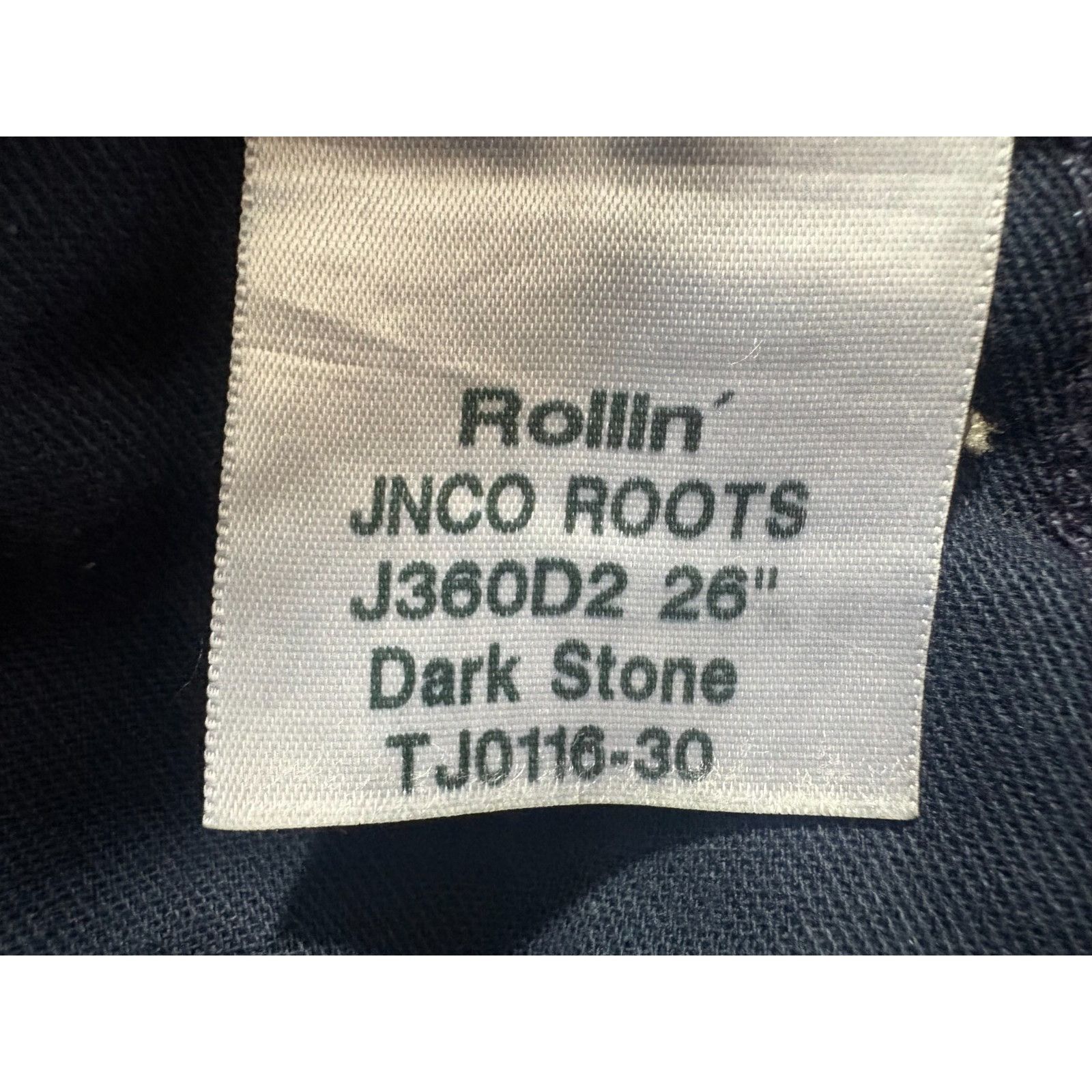JNCO JNCO Rollin’ 26” baggy jeans size 34 x 30 color dark stone Y Size US 34 / EU 50 - 4 Thumbnail