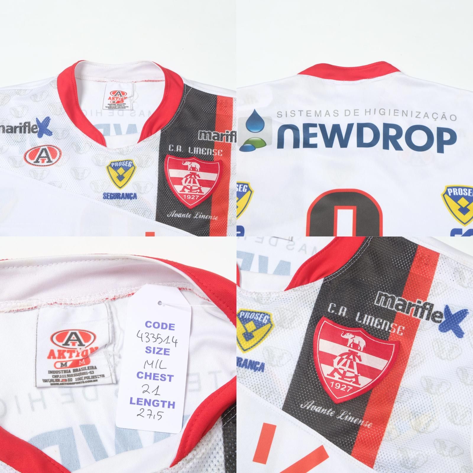 Action Bronson 2013/14 Clube Atletico Linense (Brazil) Away Shirt (M/L) Size US M / EU 48-50 / 2 - 5 Thumbnail