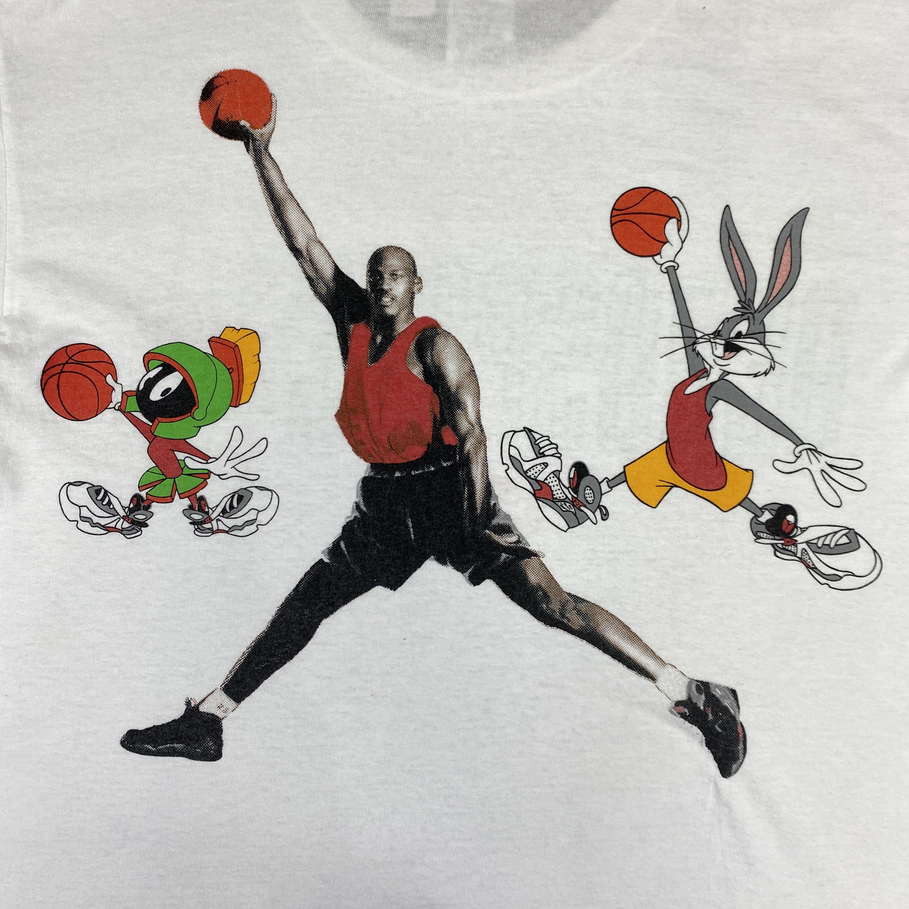 Nike 90s Vintage Nike Air Jordan 'Aerospace' T-shirt - L069 Size US M / EU 48-50 / 2 - 8 Thumbnail