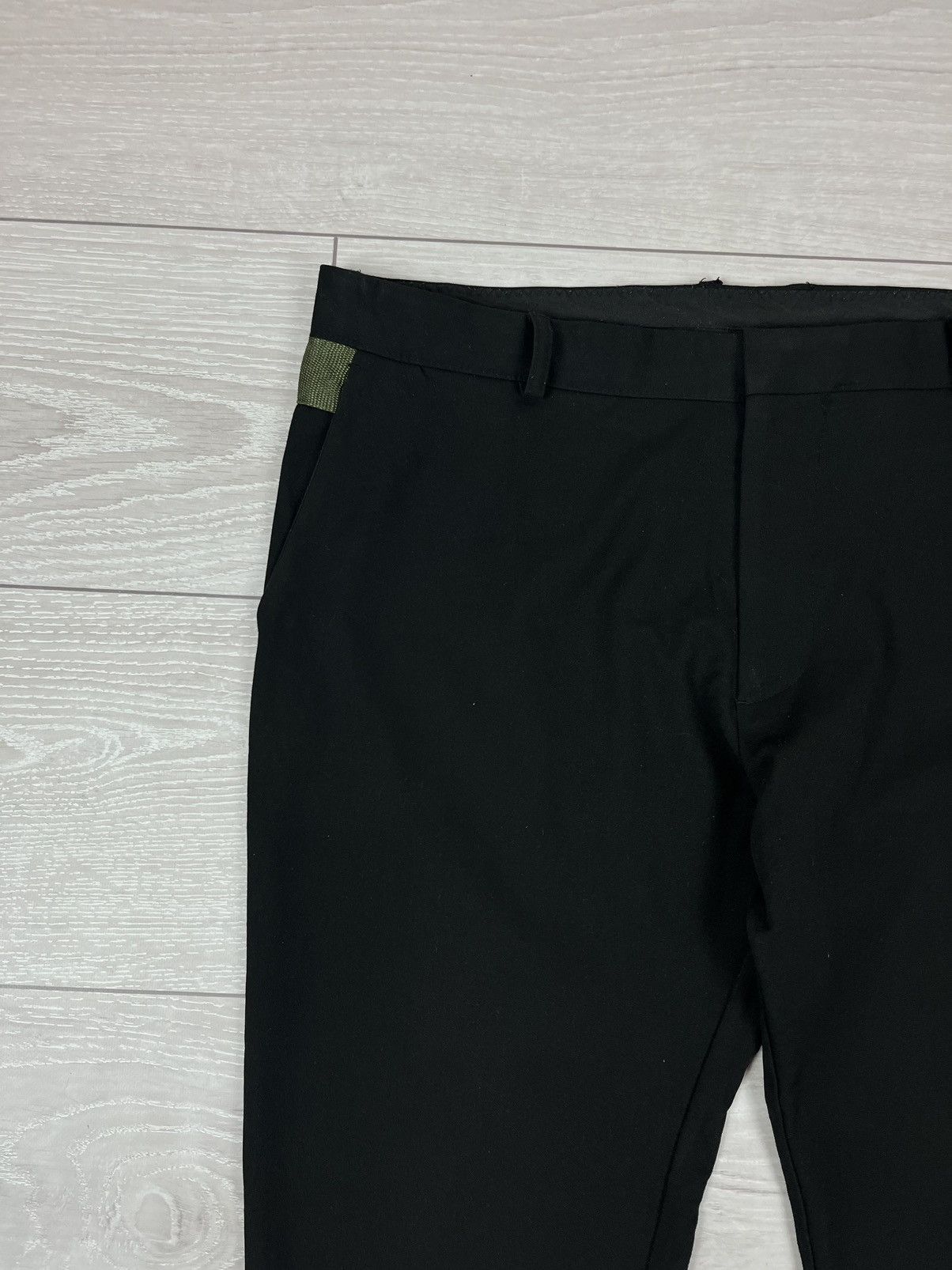 Dolce & Gabbana Dolce Gabbana Vintage 90s 100% Wool Black Pants Trousers Size US 38 / EU 54 - 6 Thumbnail